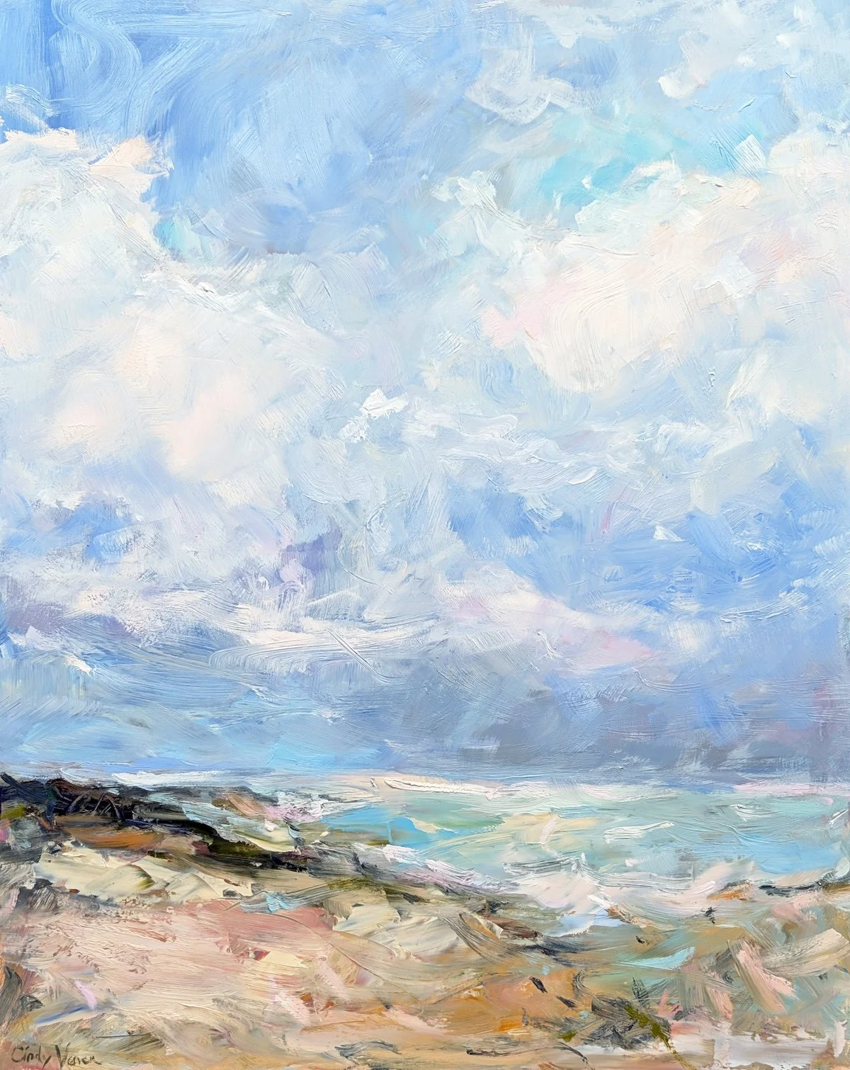 Coastal Memories I, 28"x22", oil, $1,100