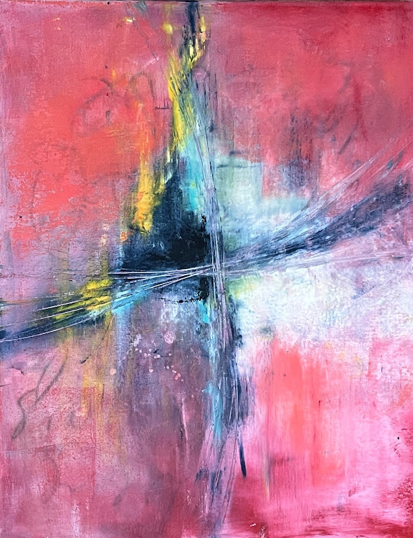 Axis, 16"x20", acrylic, $350