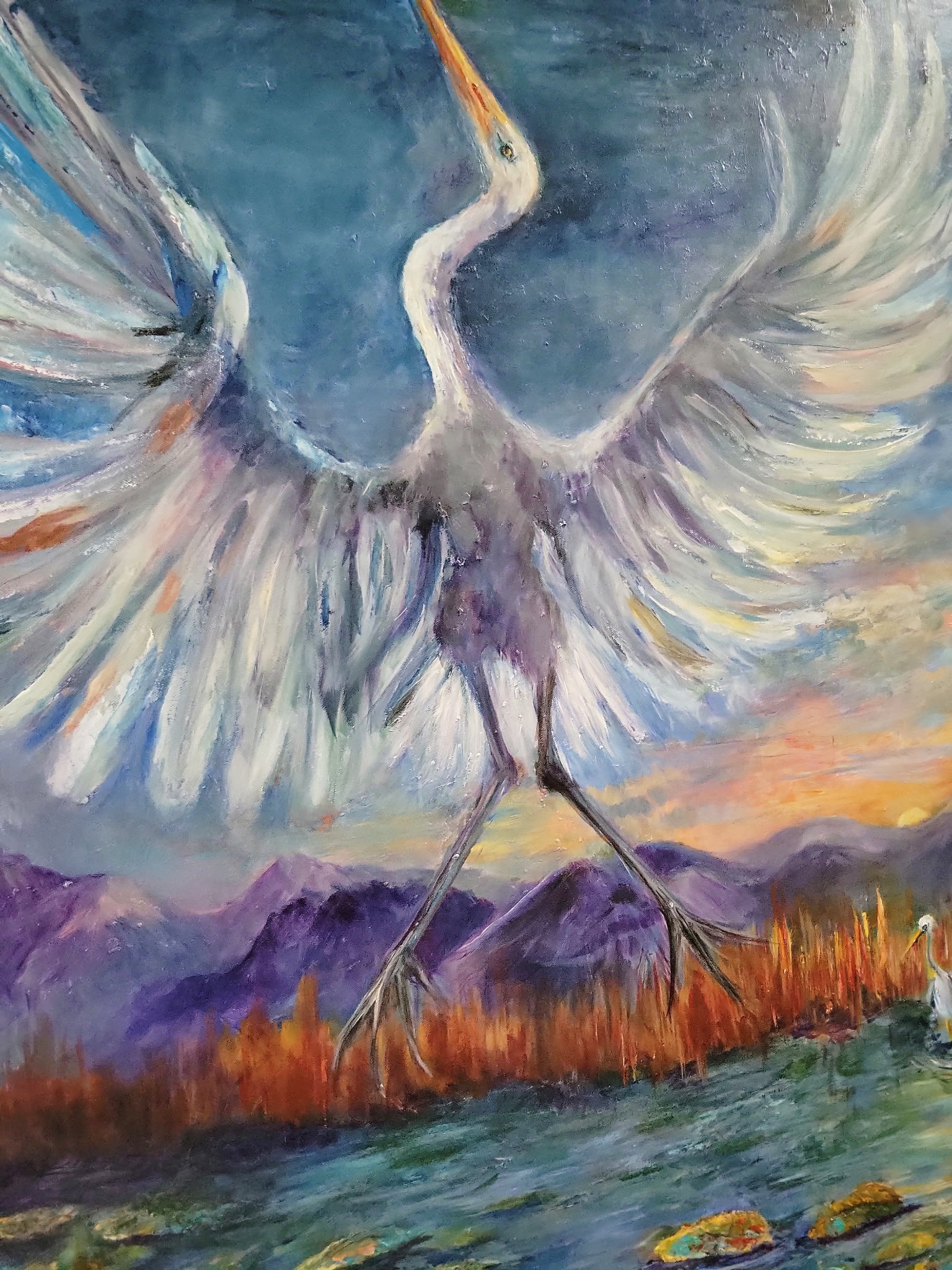 Joy, 32"x42", acrylic, $600