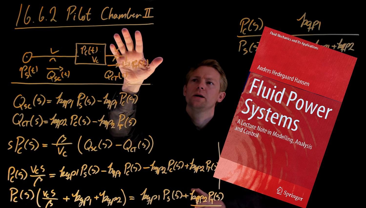 Anders Hedegaard Hansen solving example exercises from Fluid Power Systems.JPG