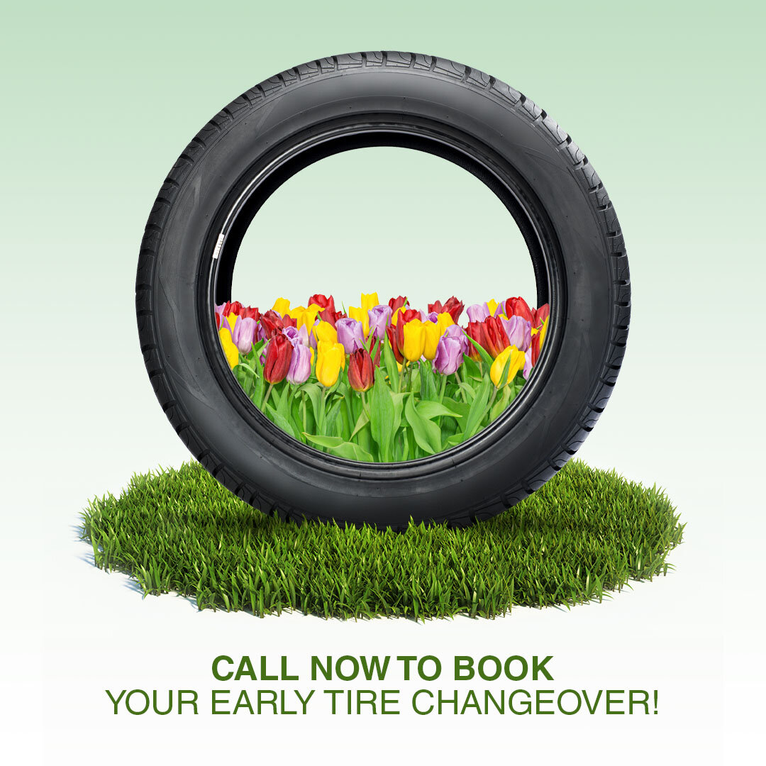 The weather is changing for the better which means it&rsquo;s time to change your tires! 🌻

Did you know that once the average temperature is above 7 degrees Celsius, winter tires begin to wear more quickly? 

Call us to book your appointment today 