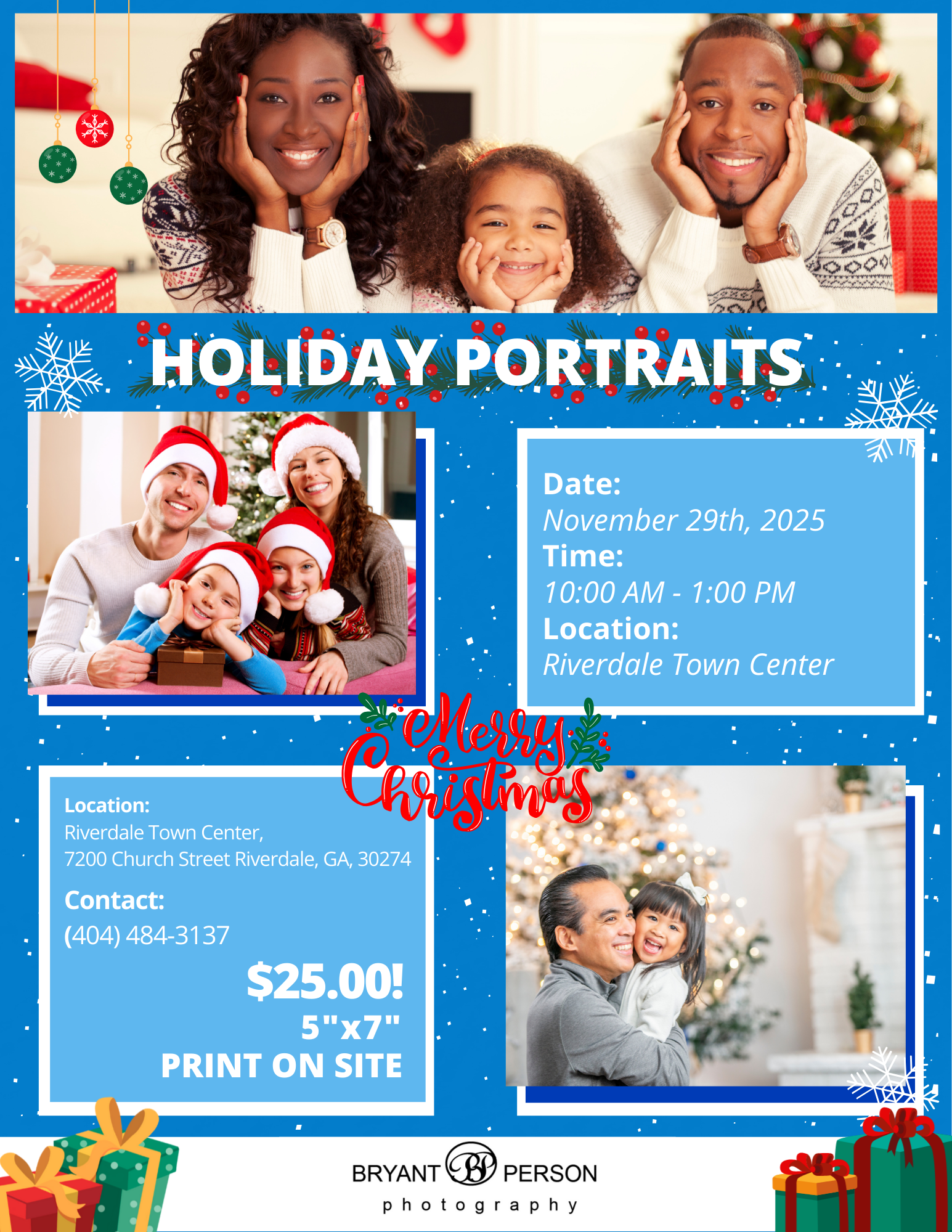 Holiday Portraits, Bryant Person Photography - Flyer (English).png