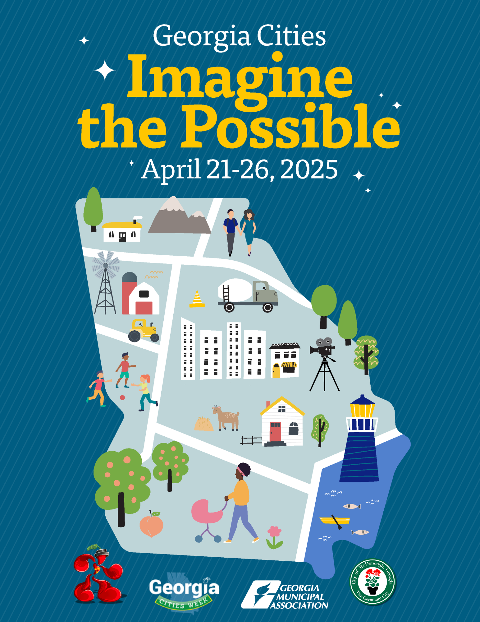 A person in a black jacket and blue and white striped beanie is filming two young people during an outdoor event at night. The person on the left is a young man wearing a pink shirt, and the person on the right is a young woman with long black hair, wearing a pink graphic t-shirt with a white long-sleeve shirt underneath.