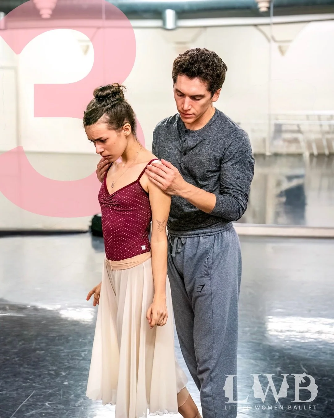 We are just 3 DAYS from our Inaugural Showcase, and tickets are going FAST! 🩰✨

Chris Flores (@chrisflores) plays Laurie in our &ldquo;Little Women&rdquo; full-length &mdash; and finds depth and meaning in dancing Amy &amp; Laurie&rsquo;s pas de deu