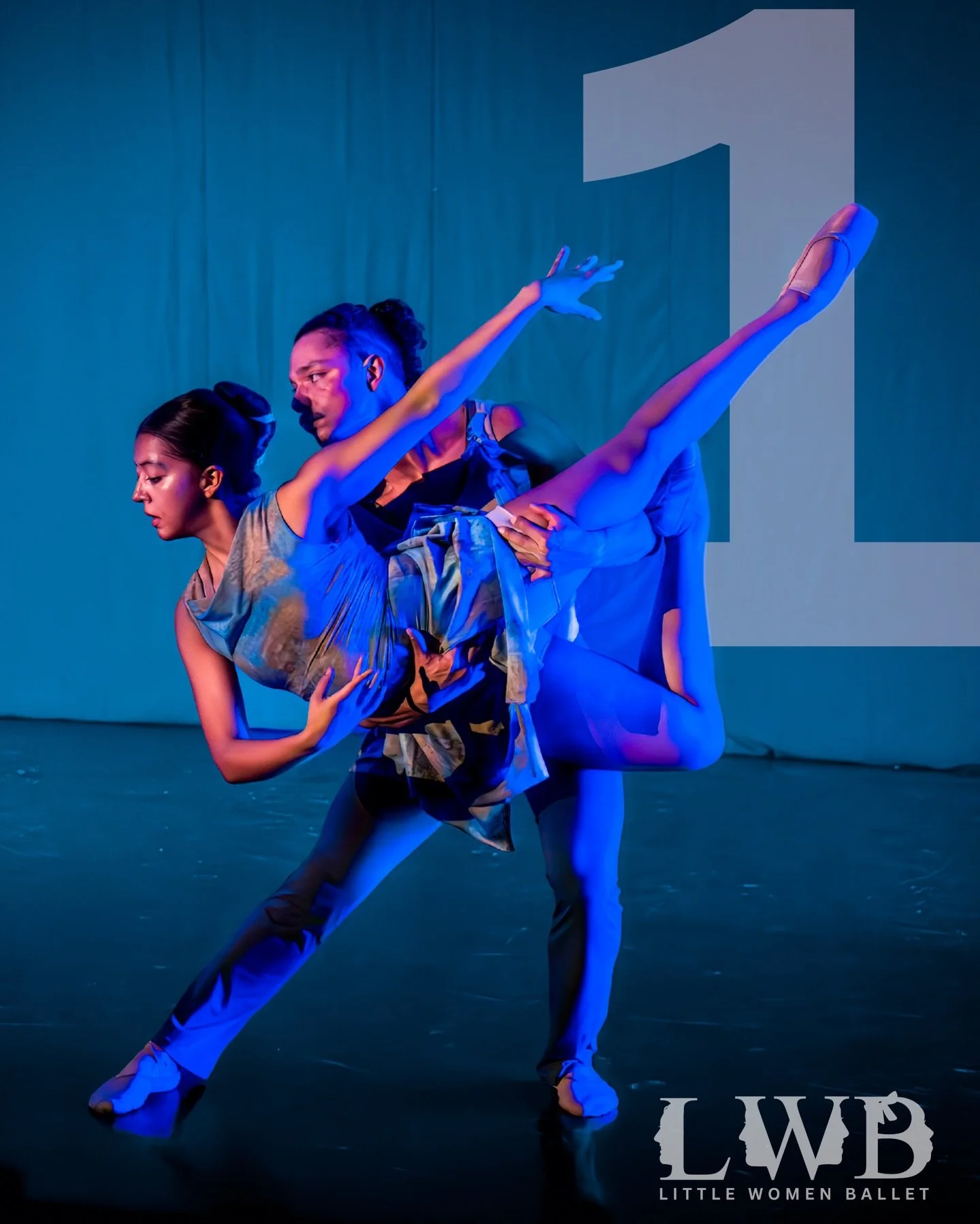 One day left! We can&rsquo;t wait to share our next chapter with you at our Inaugural Showcase! 🩰✨

Photo from our dress rehearsal of Le Grand Bleu! 🌊

📸: @edie_tyebkhan_photography 

#womenstories #littlewomenballet #inauguralshowcase
