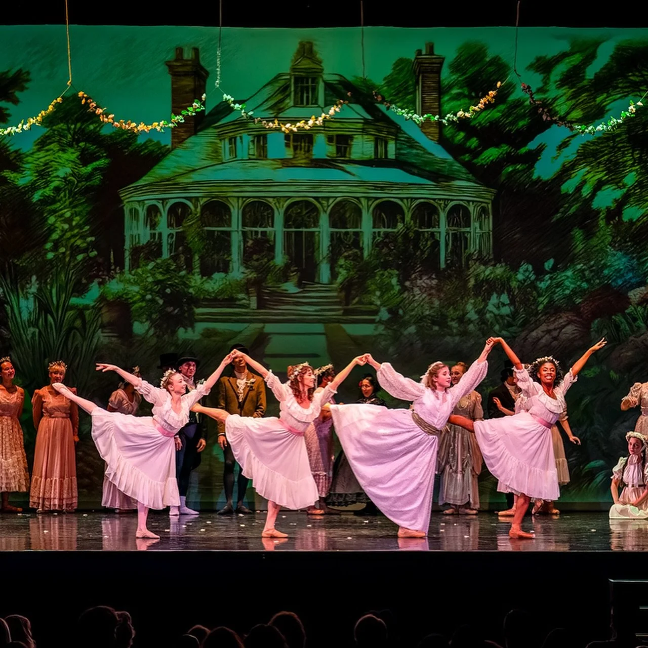Happy Easter from @littlewomenballet to all those that celebrate! 🌸🩰

Here are some special moments from Meg&rsquo;s wedding from our full-length original ballet! 

📸: @edie_tyebkhan_photography 

#littlewomenballet #womensstories #megswedding #ha