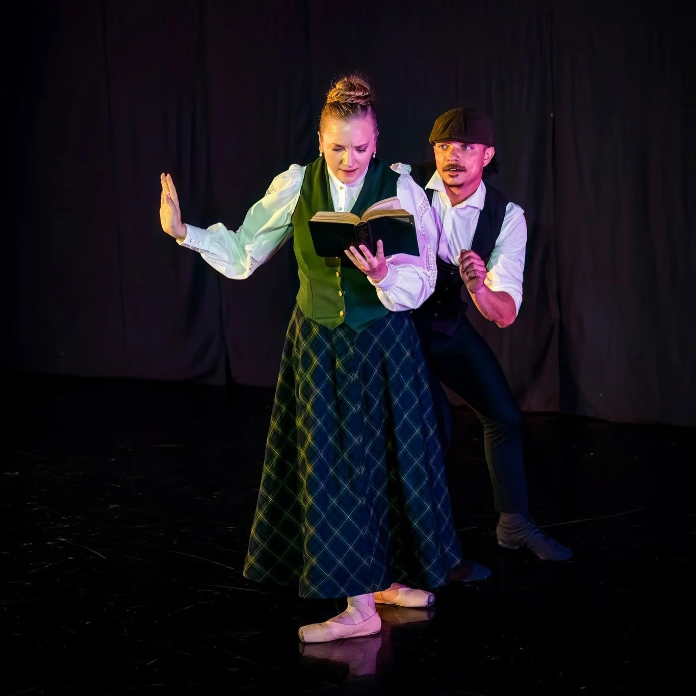 Come visit @littlewomenballet&rsquo;s booth at @cho.co.la_&rsquo;s SPRING WORKS showcase on April 19th! 

See our beautiful dancers @milana_lala2 and @jacob_chocola perform @emmaandres&rsquo;s new work ANNE &mdash; premiered at our Inaugural Showcase