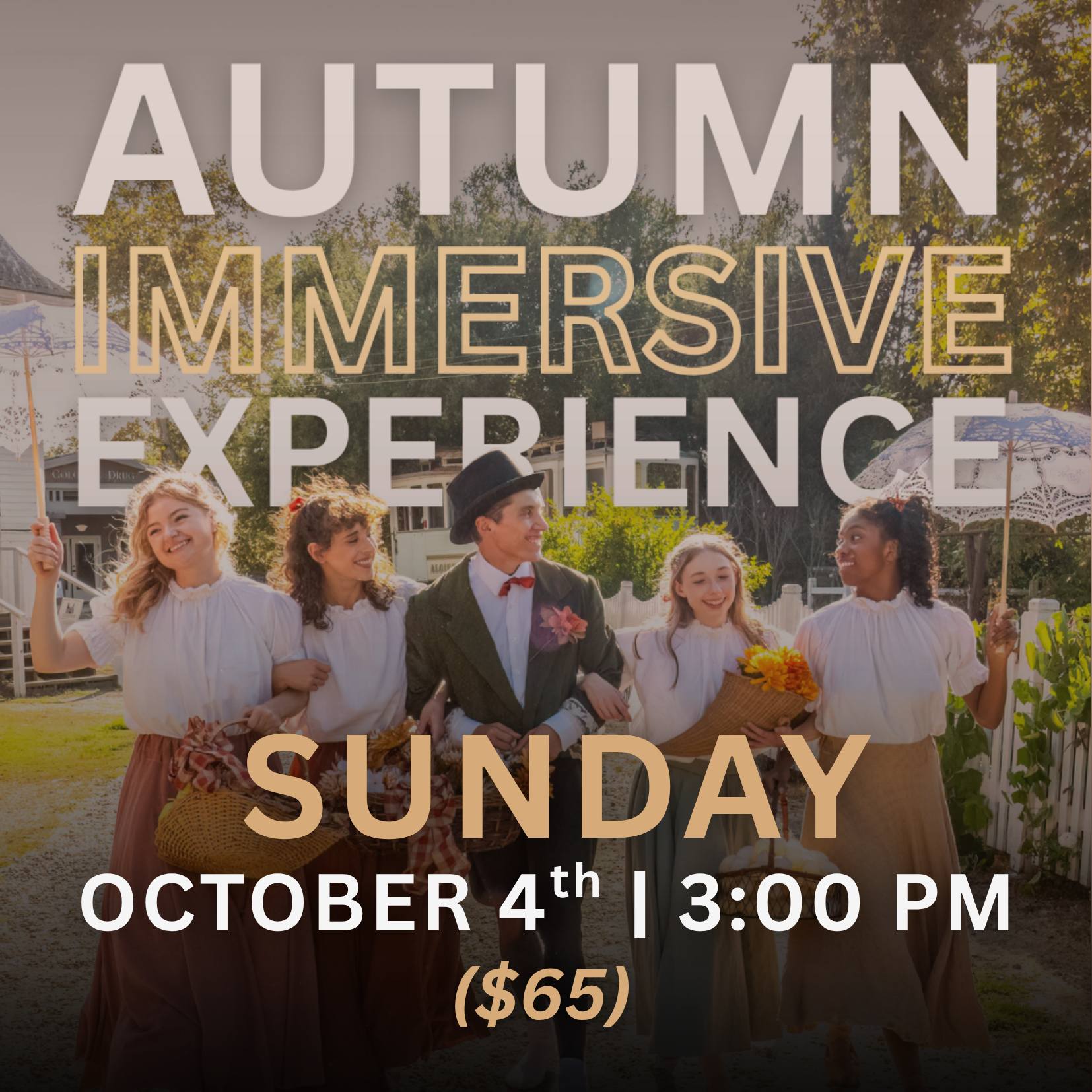 AUTUMN IMMERSIVE | SUNDAY, OCTOBER 4th | 3:00 PM
