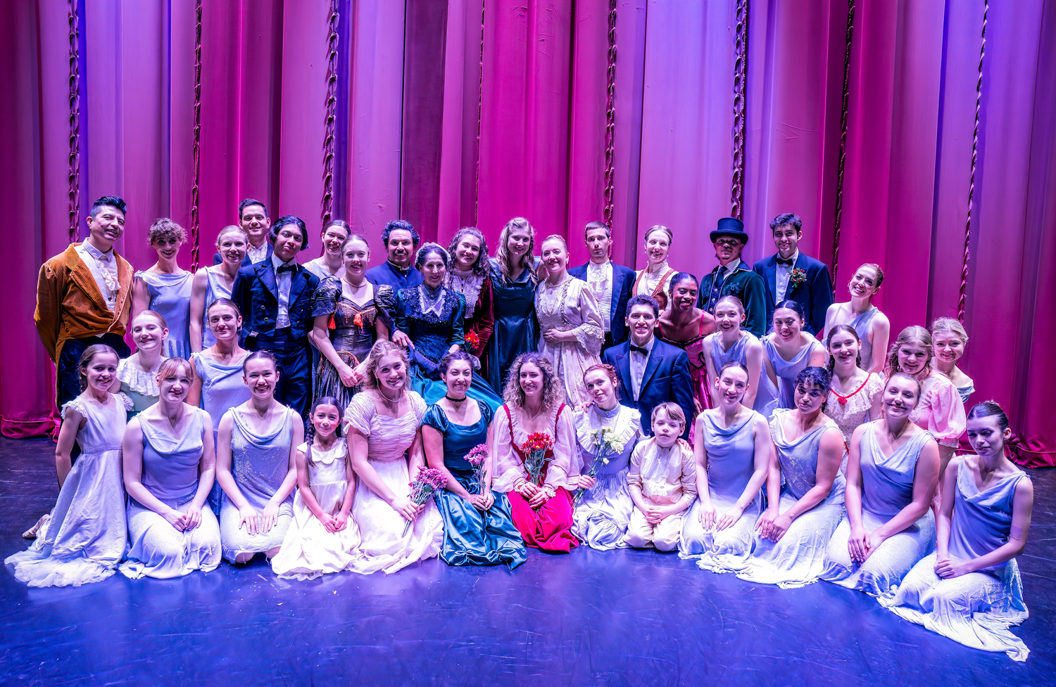 Little Women Ballet on stage.