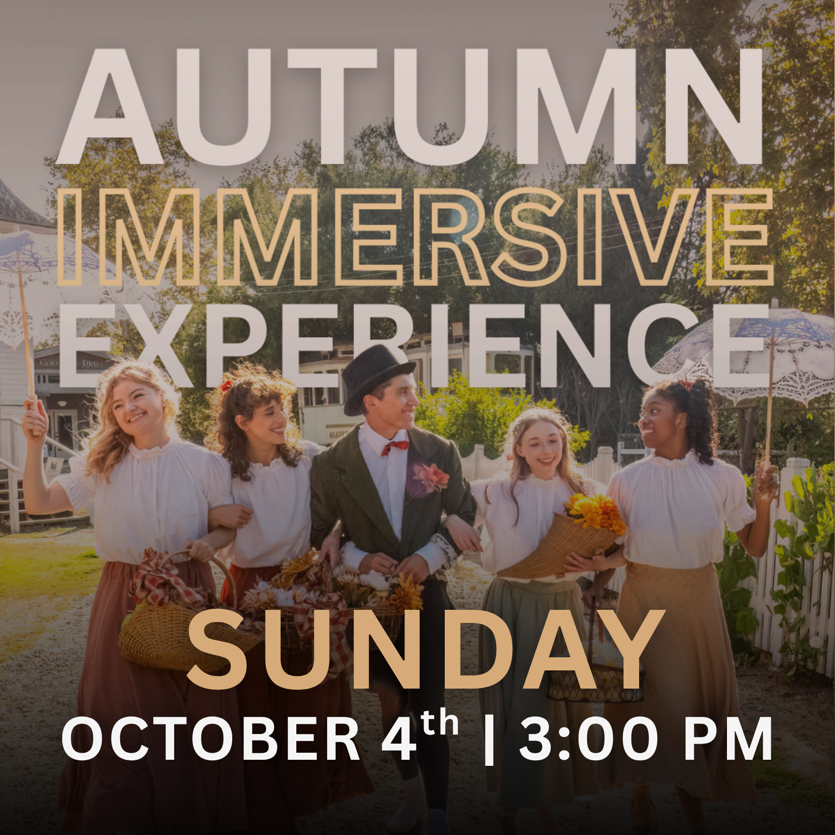 AUTUMN IMMERSIVE | SUNDAY, OCTOBER 4th | 3:00 PM