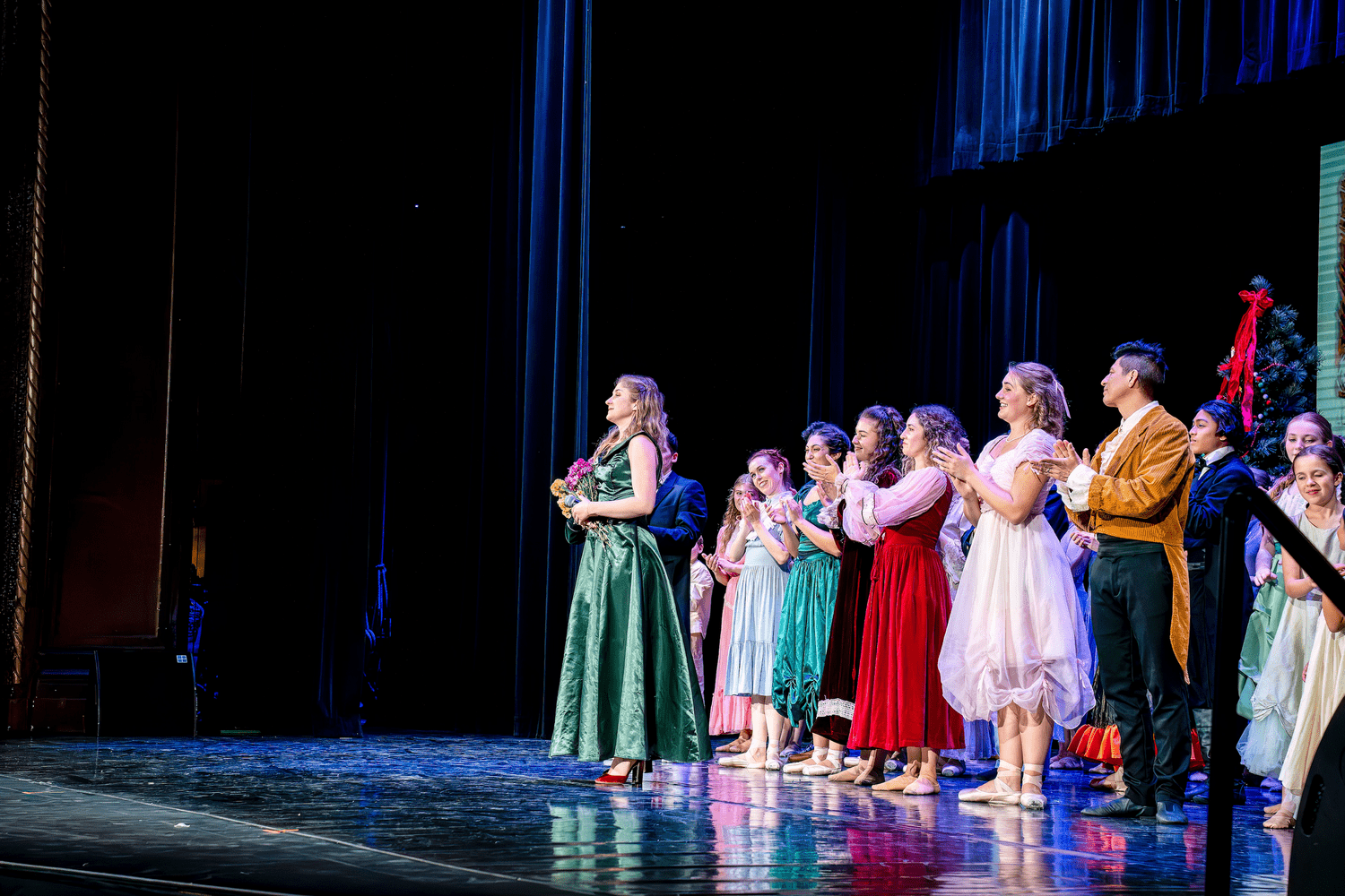 Little Women Ballet on stage.