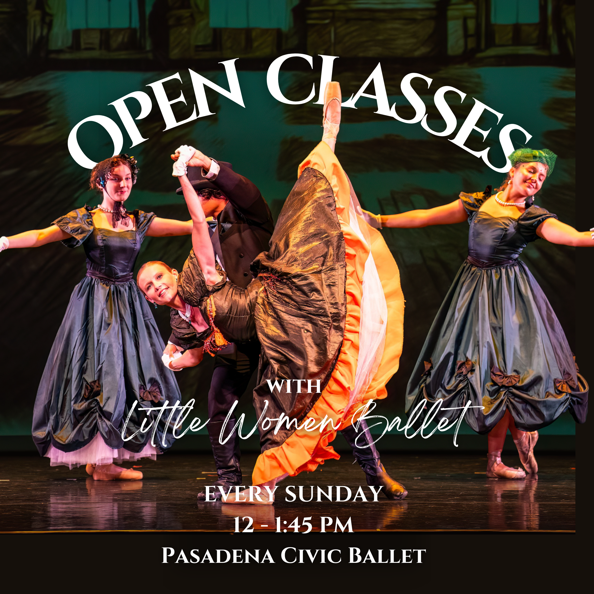 Open Ballet Classes — Little Women Ballet
