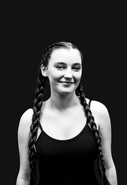 Headshot of Elodie Collet, young performer with Little Women Ballet
