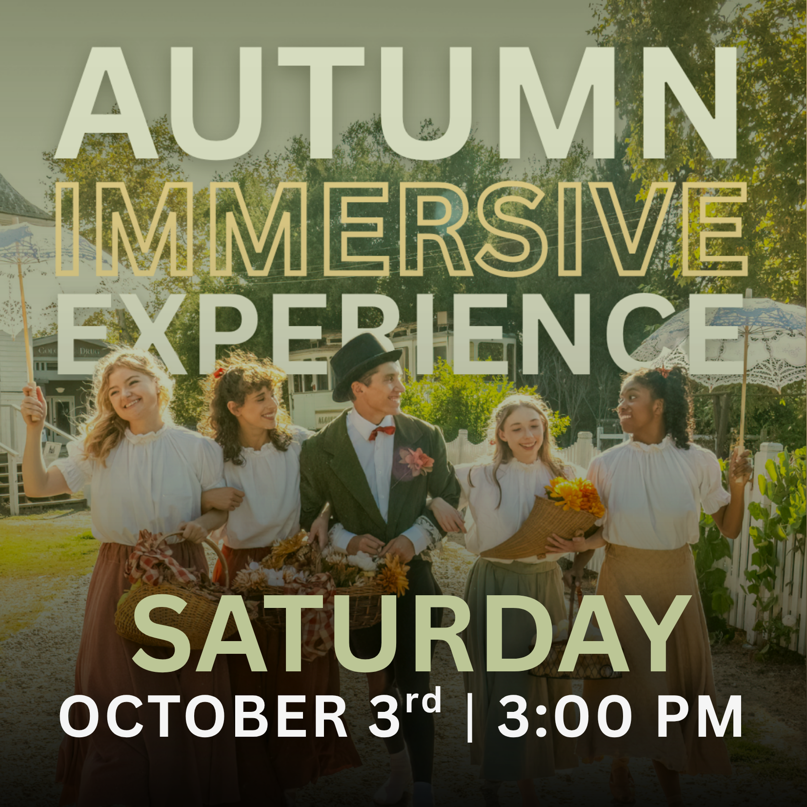 AUTUMN IMMERSIVE | SATURDAY, OCTOBER 3rd | 3:00 PM