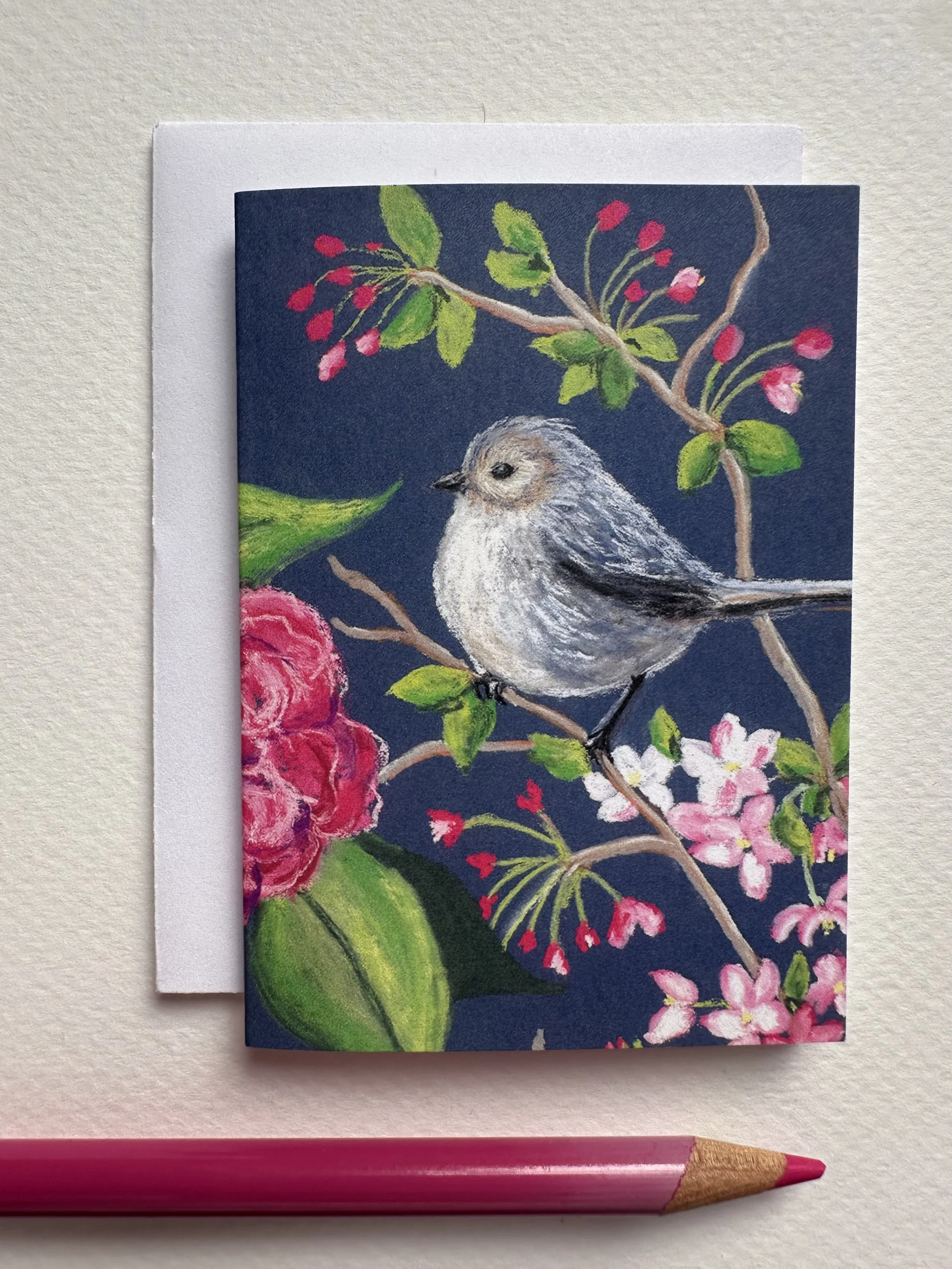 Little Bird in the Blossoms Gift Enclosure Card