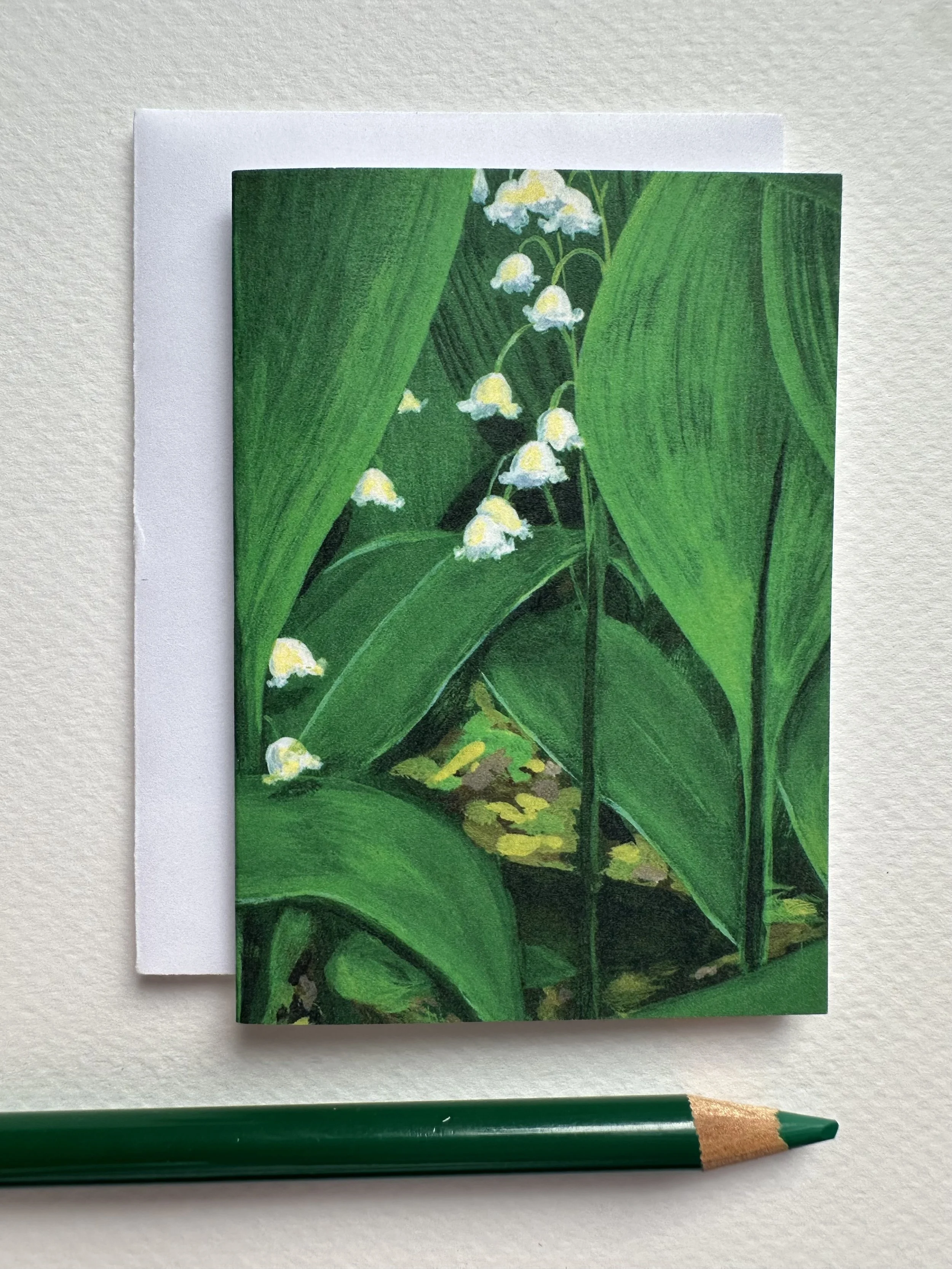 Lily of the Valley Gift Enclosure Card