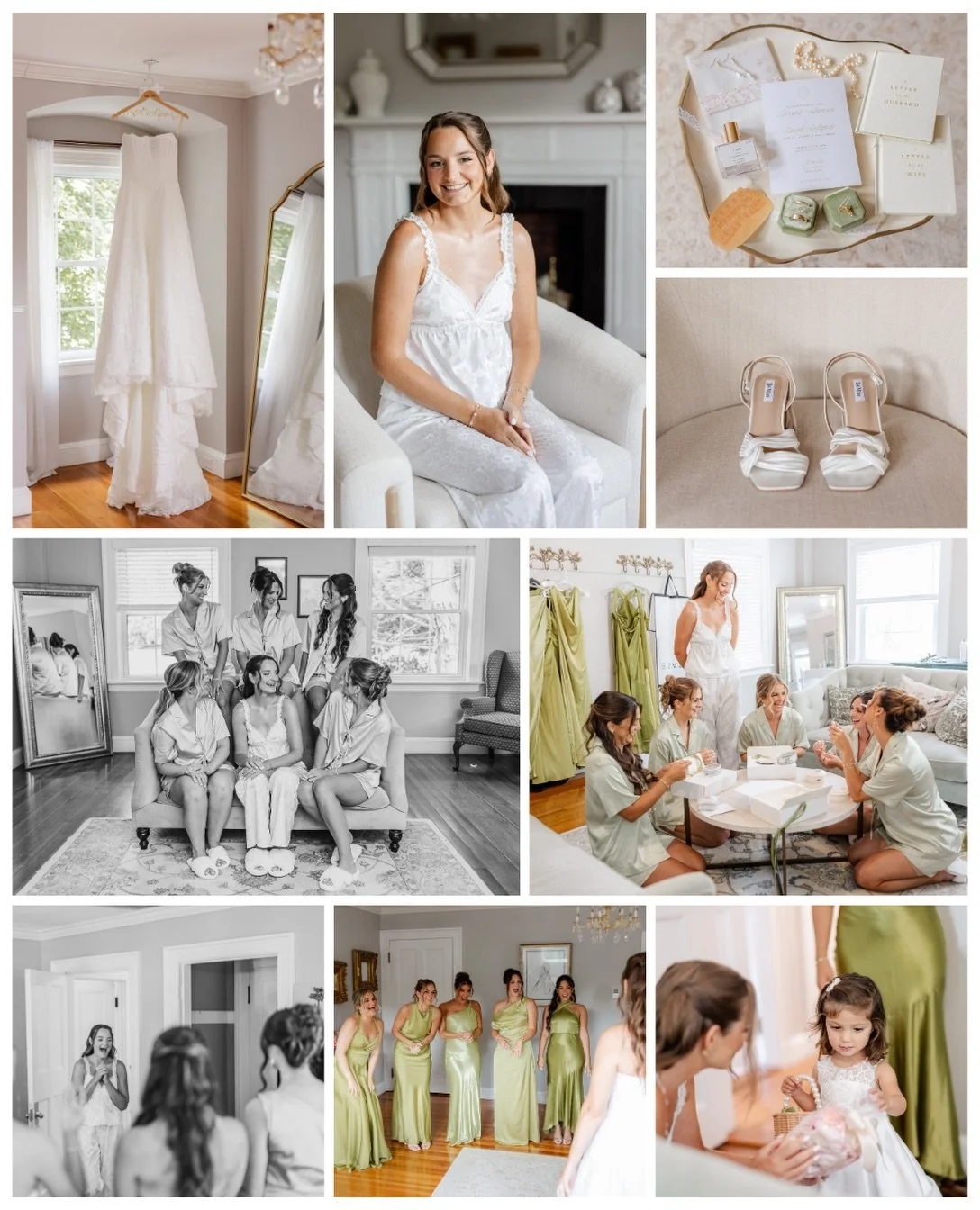 A wedding day is one big story that has lots of little chapters within it. Getting ready is a perfect example of it, where each side is spending time with their closest friends/family in the moments leading up to their ceremony.

While each chapter m