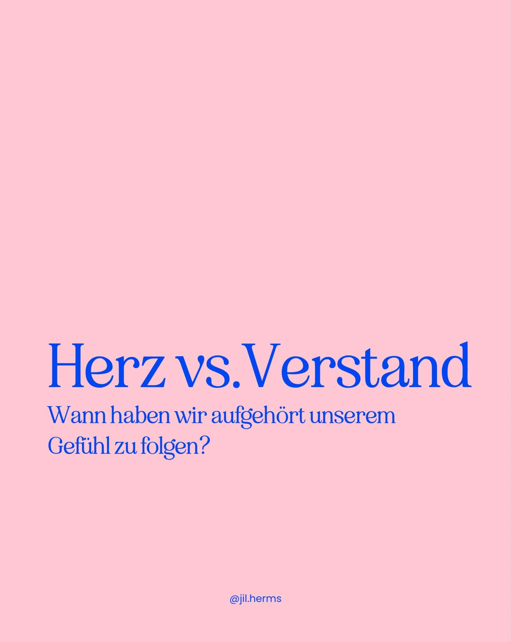 Zeit, deinem Gef&uuml;hl zu folgen ✨🩷👉🏻👈🏻