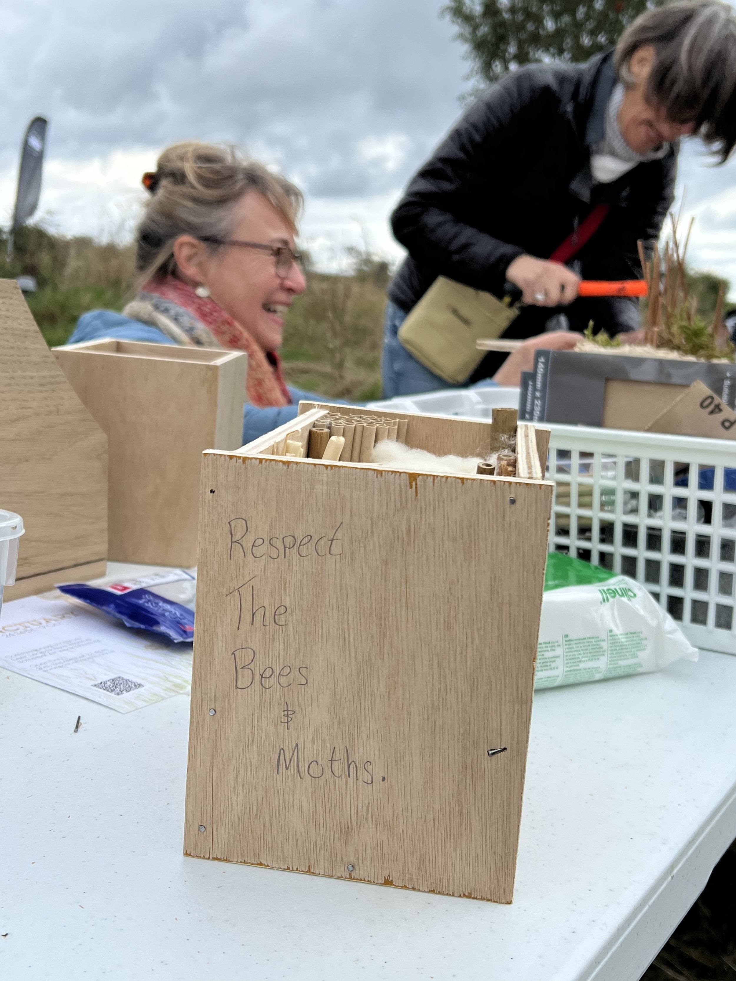  Kelly M O'Brien, Pollinator Sanctuary for Somerset Art Weeks 2022 at Deer Leap Nature Reserve, Open Day public engagement programming ©2022 