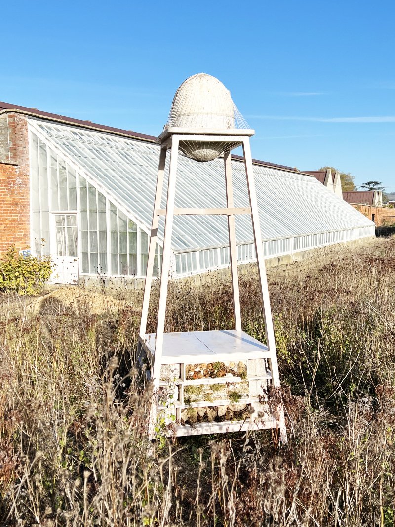  Kelly M O'Brien,  Pollinator Sanctuary  (installation view), Bath Spa University Main Campus Walled Garden ©2022 