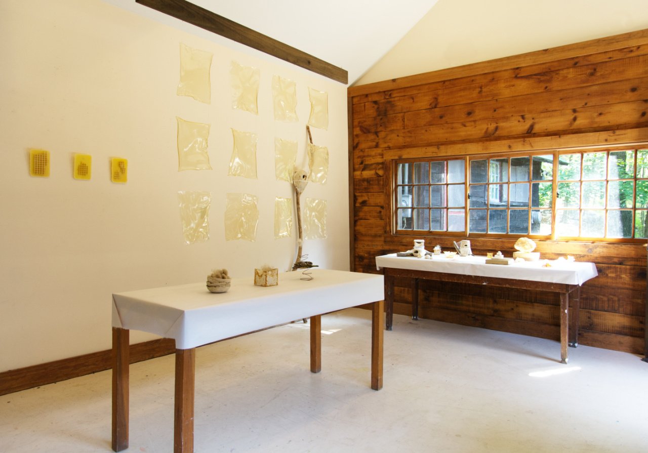  Kelly M O’Brien,  Materiality of Care , Upstate Art Weekend at Byrdcliffe, installation view. 2023 