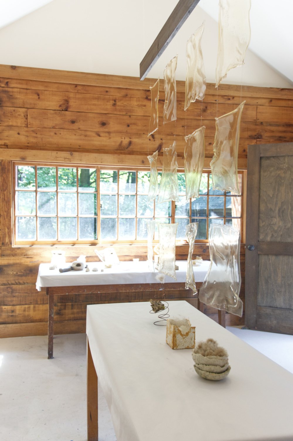  Kelly M O’Brien,  Materiality of Care , Upstate Art Weekend at Byrdcliffe, installation view. 2023 