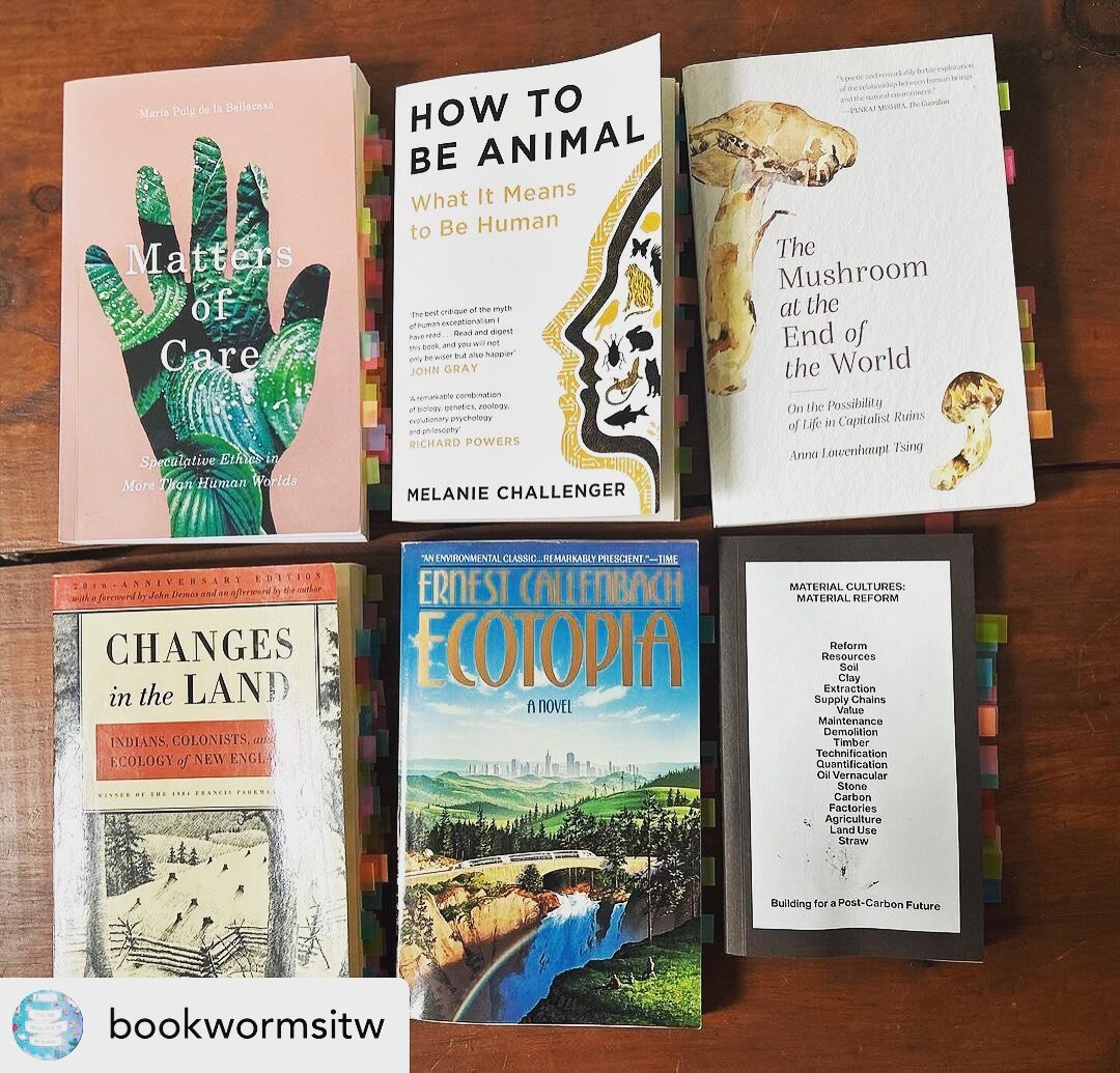 Books are like companions, and these kept me company this summer during my Byrdcliffe Residency. They inform my work, underpin my practice. I loved discussing them with fellow-bookworm Howard Altarescu on his podcast 🤓📚

Posted @withregram &bull; @