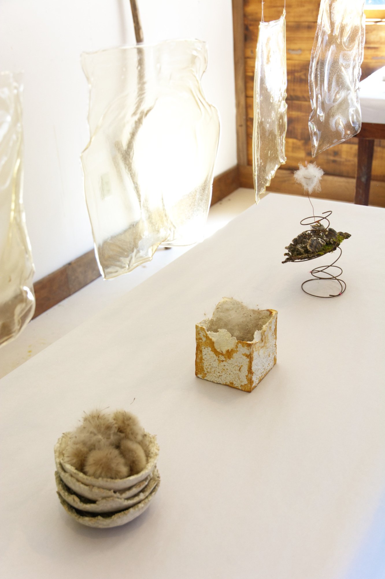  Kelly M O’Brien,  Materiality of Care , Upstate Art Weekend at Byrdcliffe, installation view. 2023 