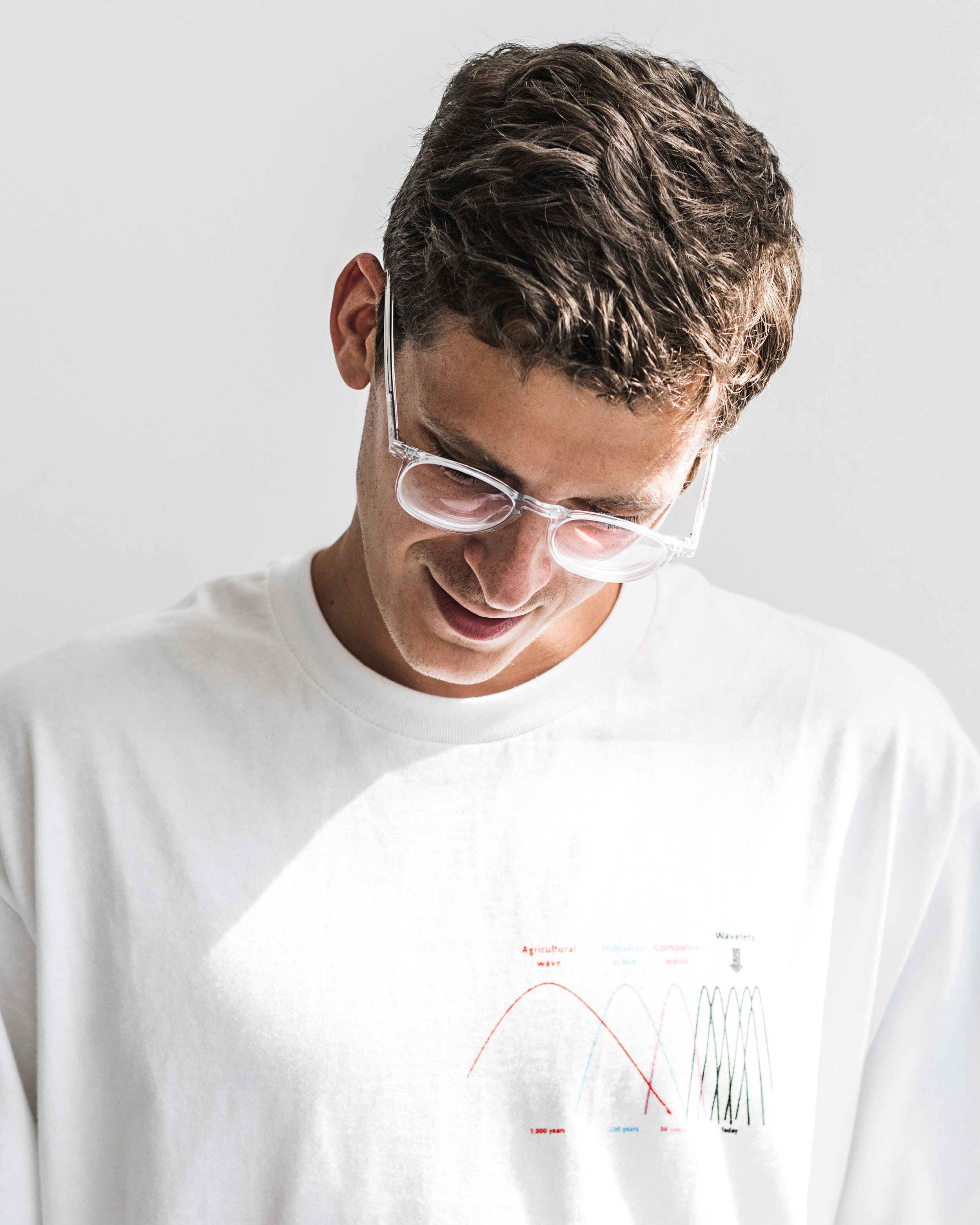 Creative portrait with sunlight