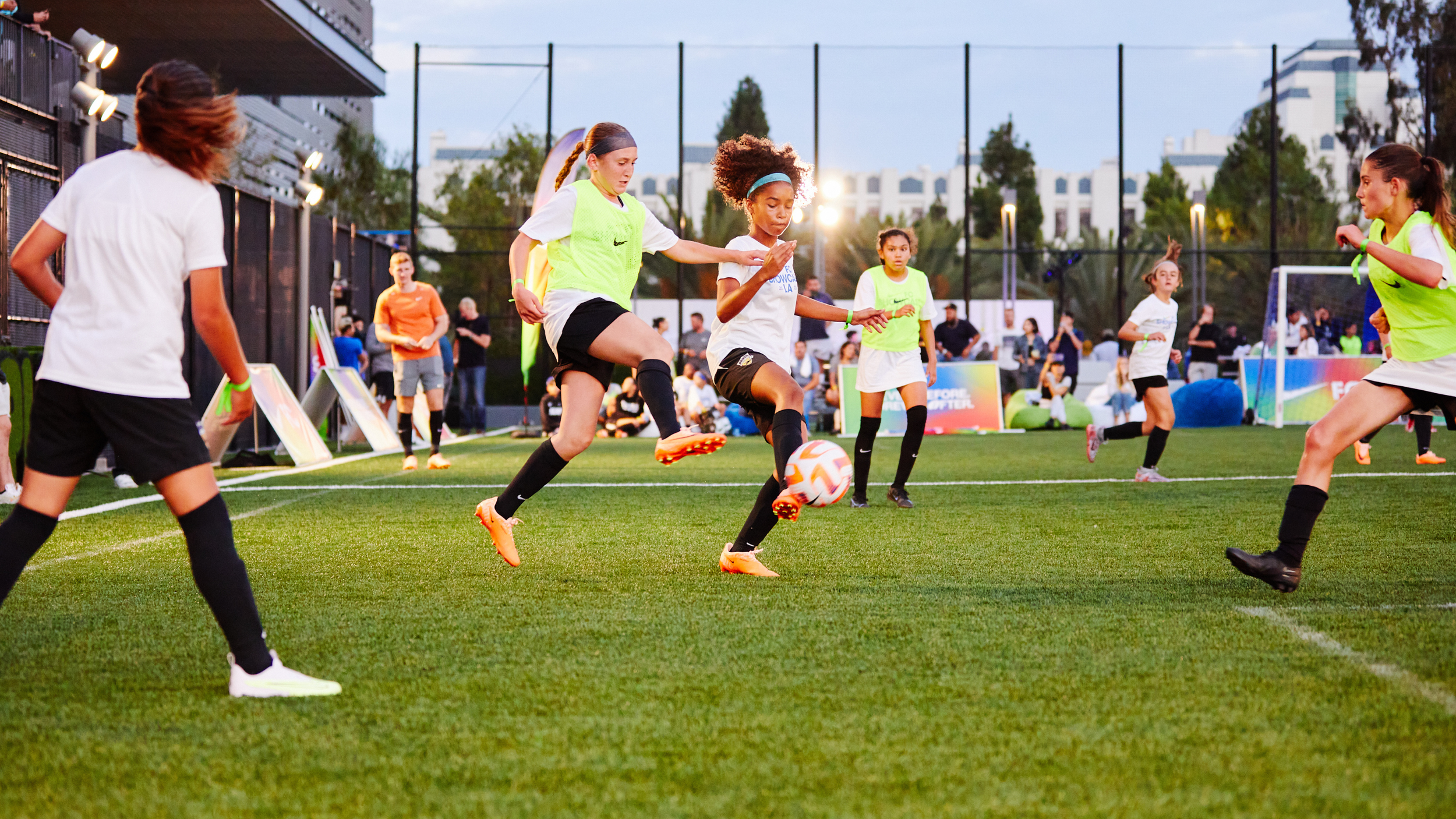 Nike FC World Cup Showcase 2.0 produced by Alberto Marriaga at Nike LA HQ 