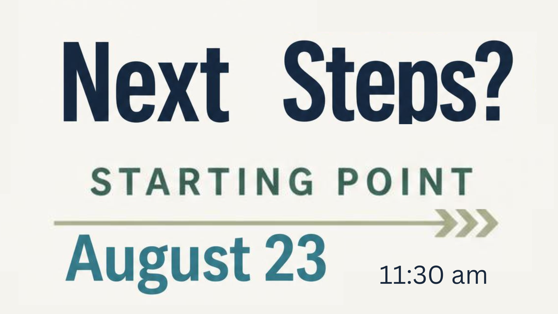 Starting Point