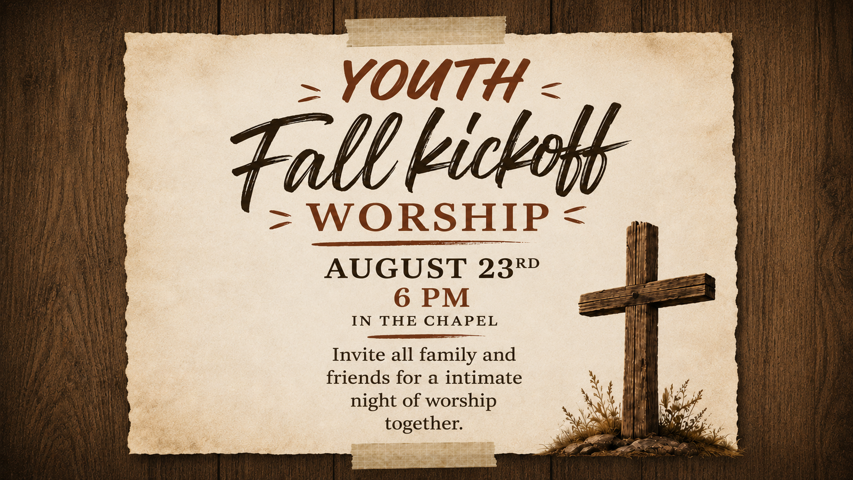 Youth Fall Kickoff