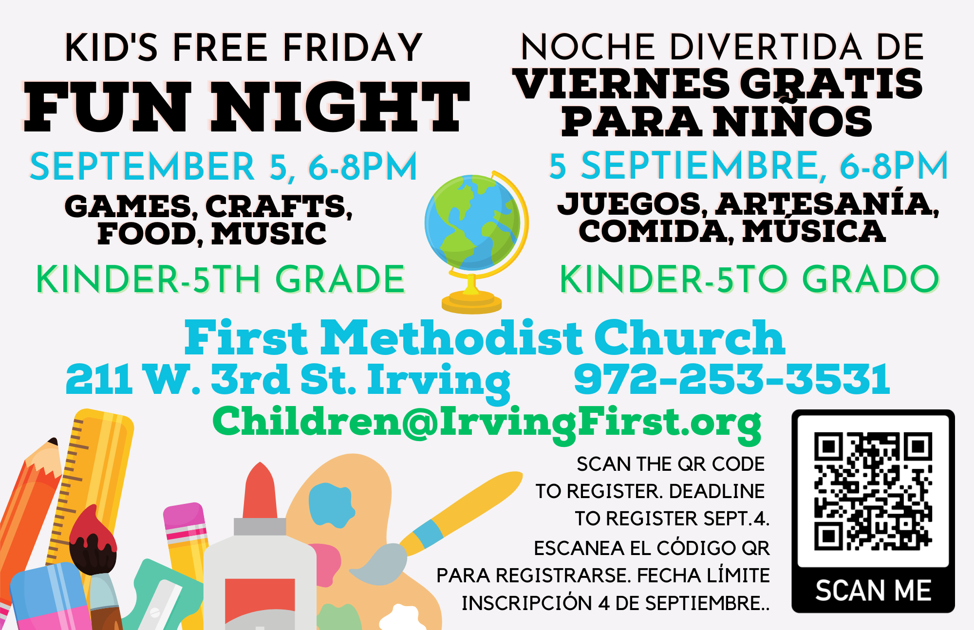Free Friday Fun Night
