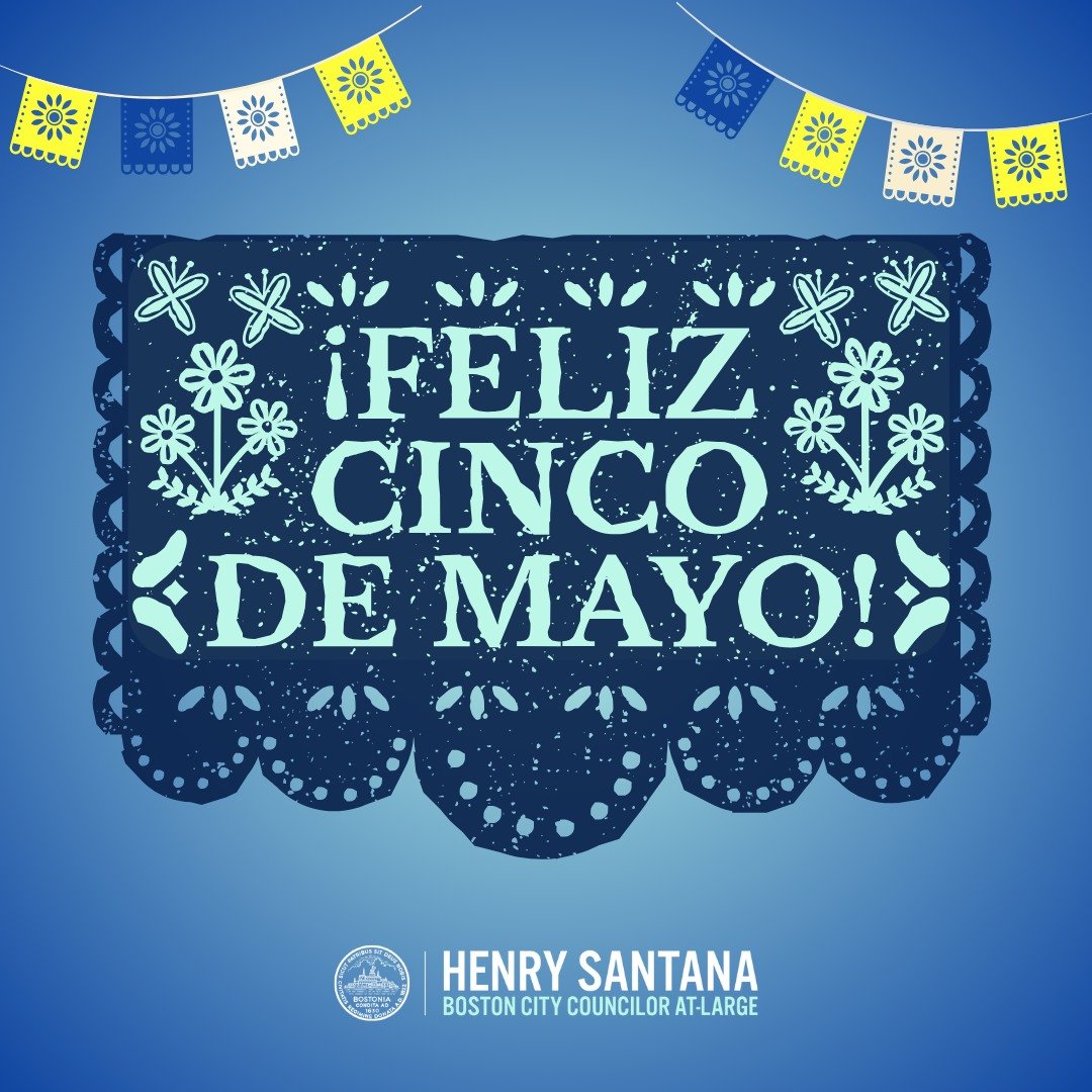 Feliz Cinco de Mayo Boston! Today, we celebrate the rich culture, resilience, and heritage of Mexico. Wishing everyone a festive Sunday!

#cincodemayo #cincodemayo2024