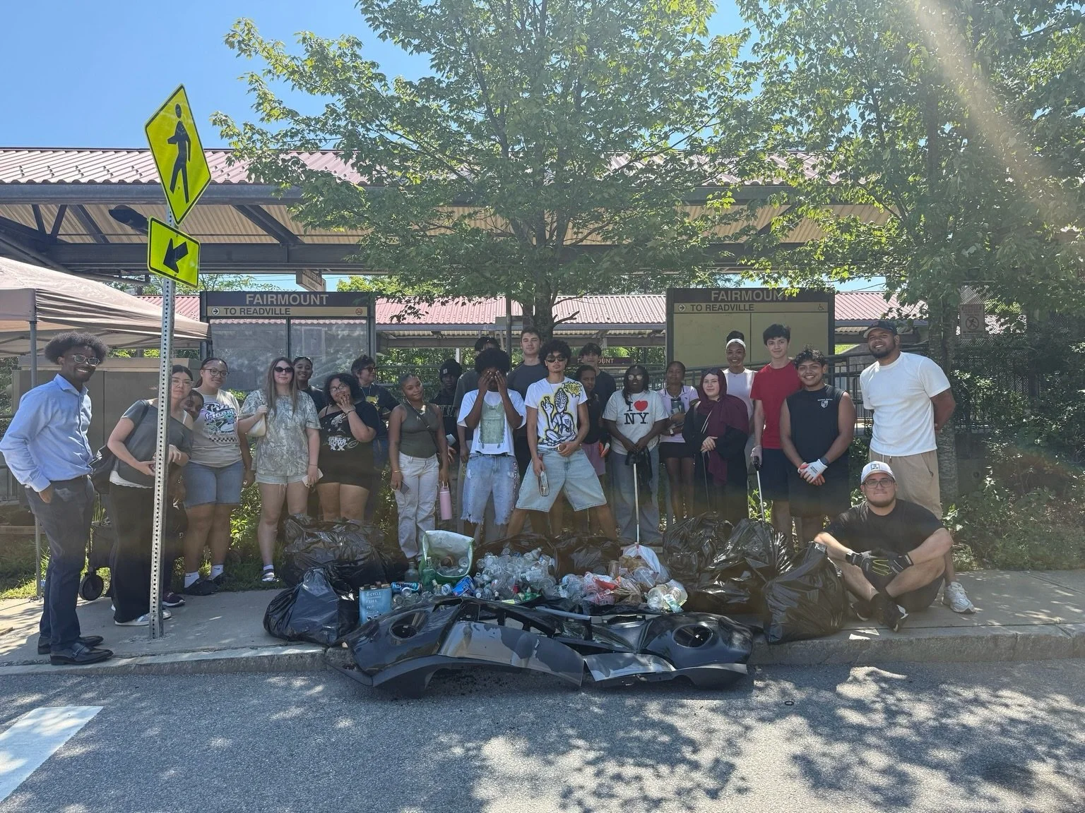 Another neighborhood cleanup in the books! Santana&rsquo;s Youth Force took on Fairmount Station in Hyde Park and hauled away a sea of debris!

A huge thank you to our partner Councilor Mejia as well as Councilor Pep&eacute;n&rsquo;s team and communi
