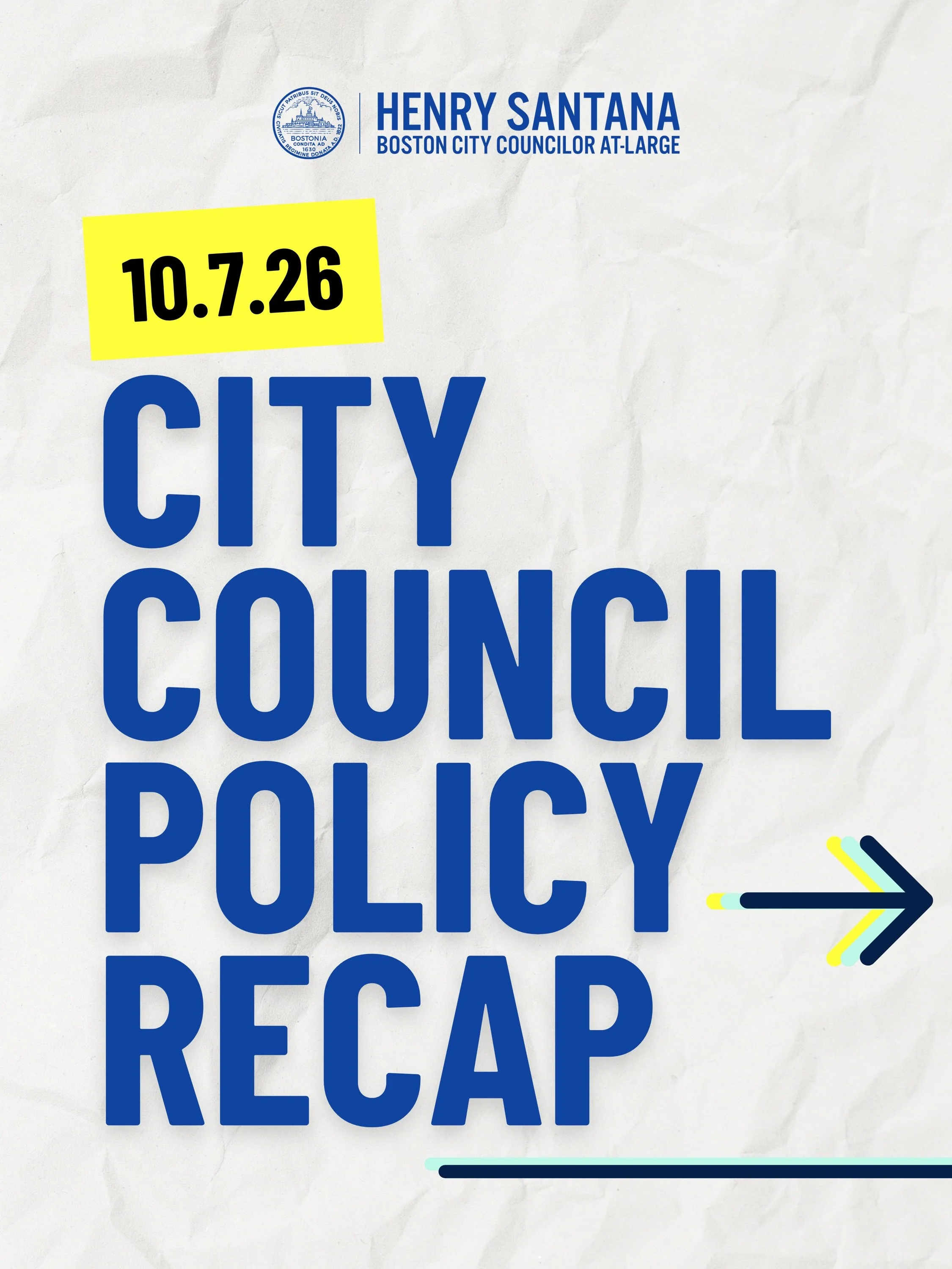 From honoring community leaders to introducing new legislation, we covered a lot of ground in this week&rsquo;s City Council meeting.

➡️ Swipe through to see what our office co-sponsored this week!