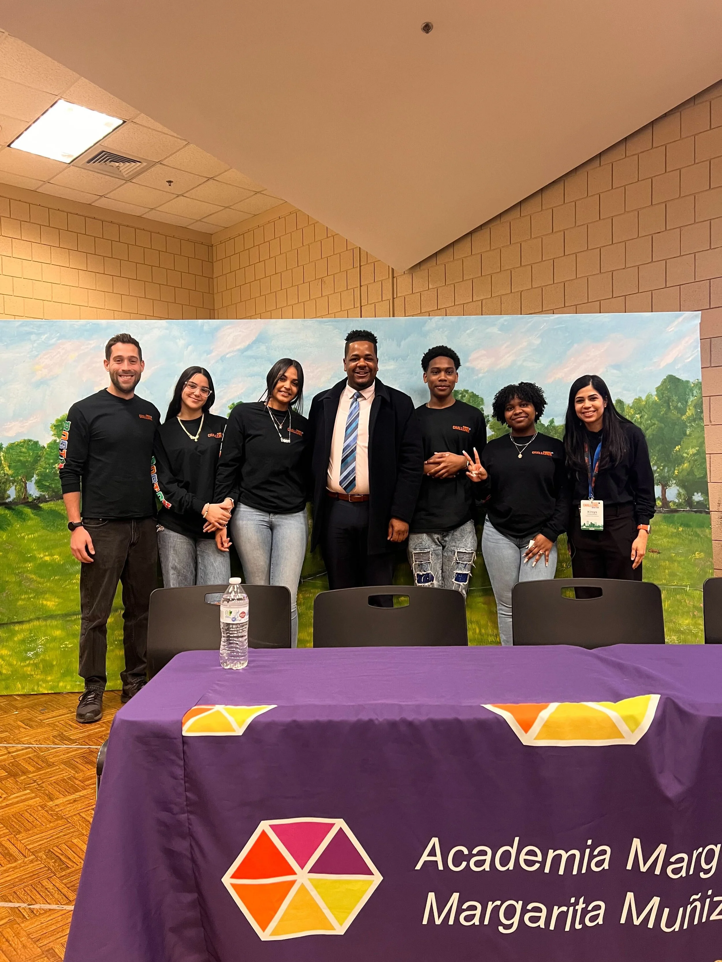 Panel at the Margarita Muniz Academy for the Boston Aspen Challenge