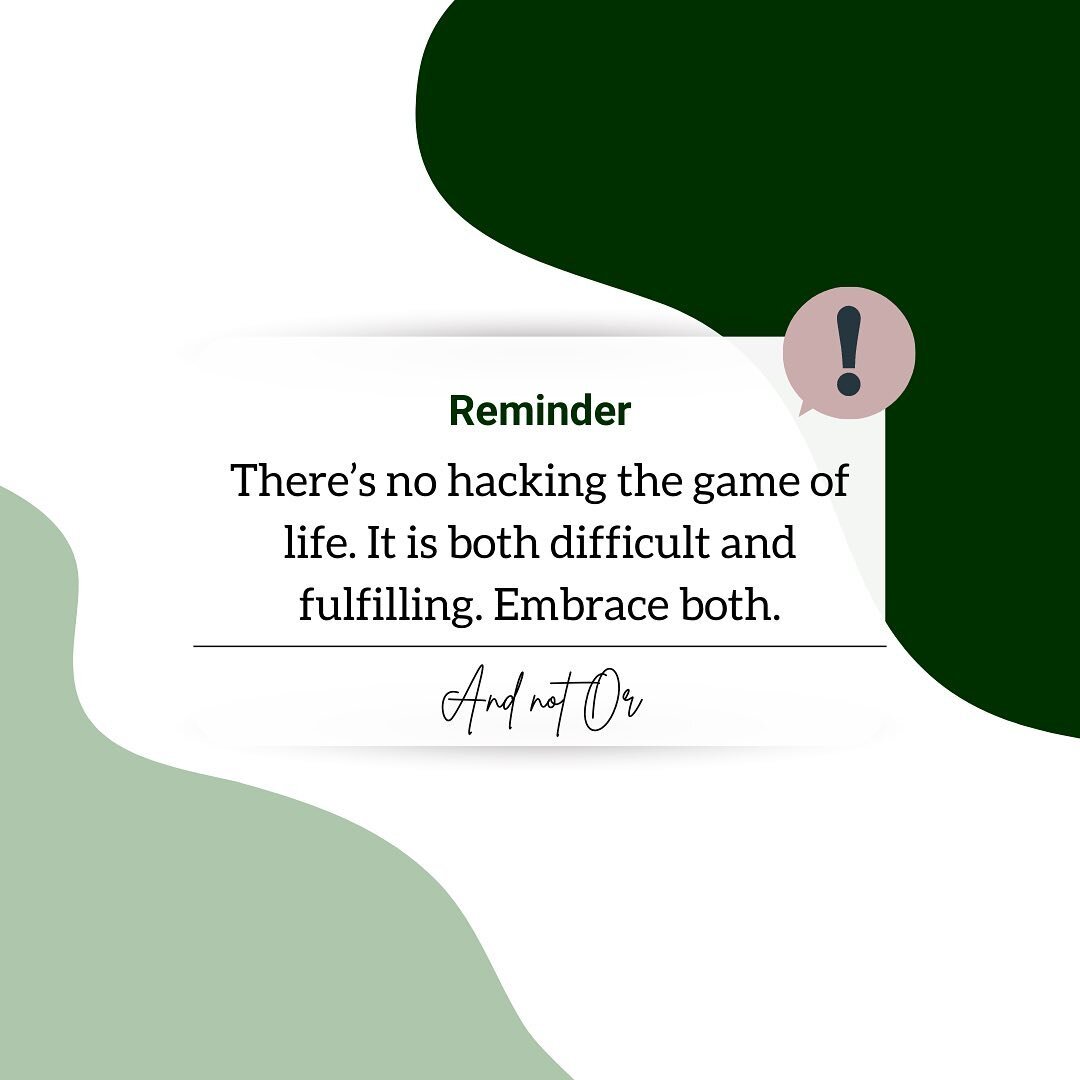 I don&rsquo;t know about you, but I used to think I could figure out the secret formula to avoid all of the struggles and have only the joy. There&rsquo;s no hack. But  there can be both joy and struggle. Just keep looking!
#enneagramcoach #brokenbut