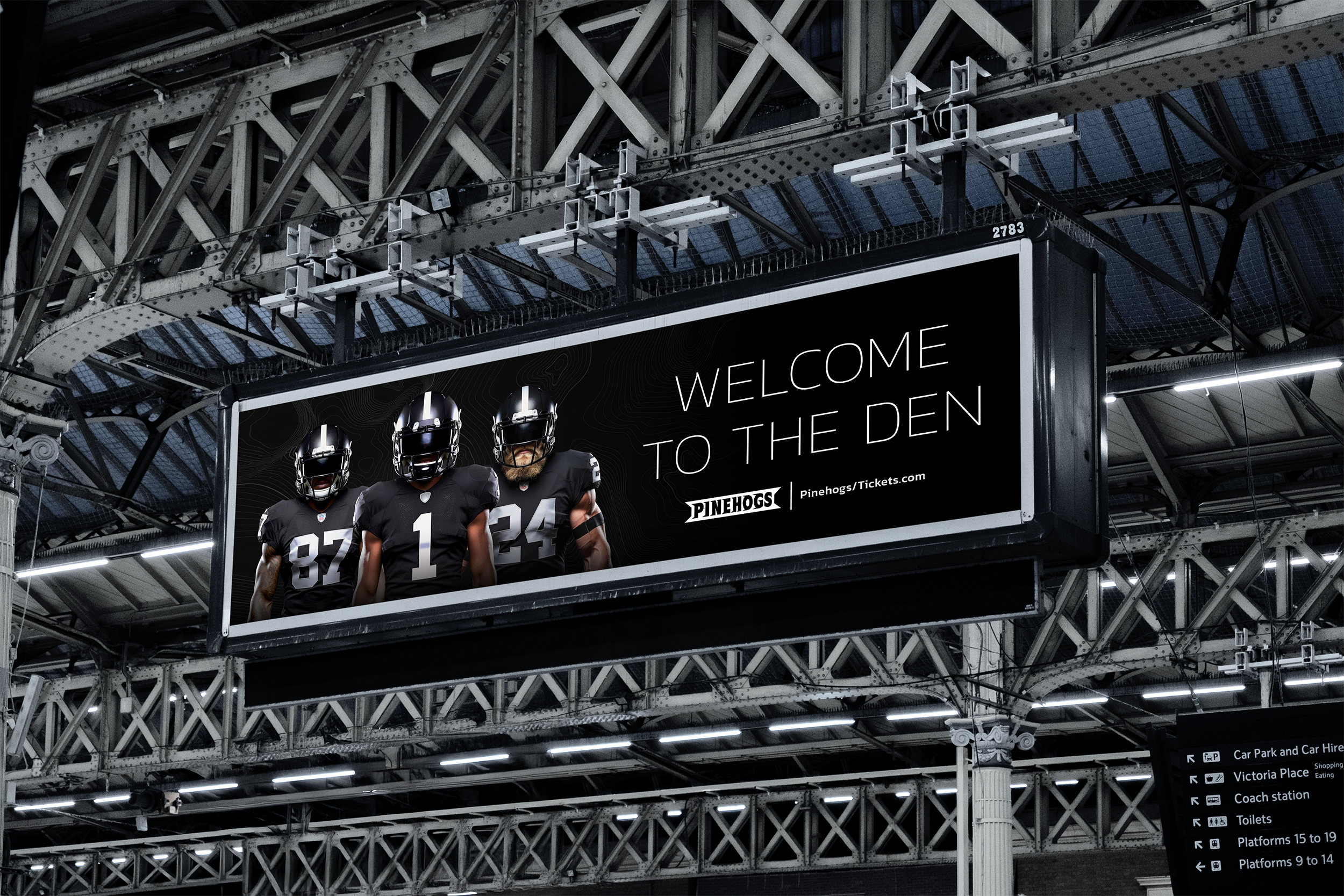 Pinehogs Printed Billboard