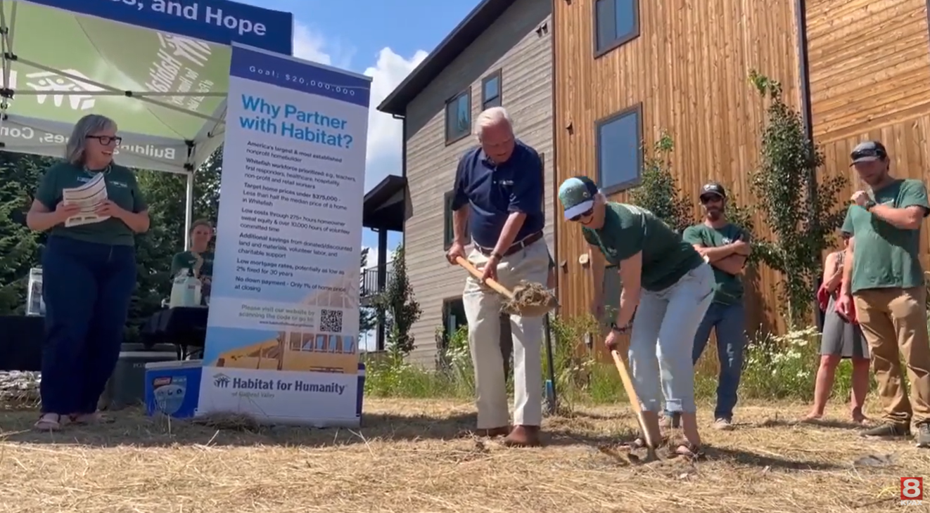 Habitat for Humanity breaks ground on new affordable housing campaign in Whitefish