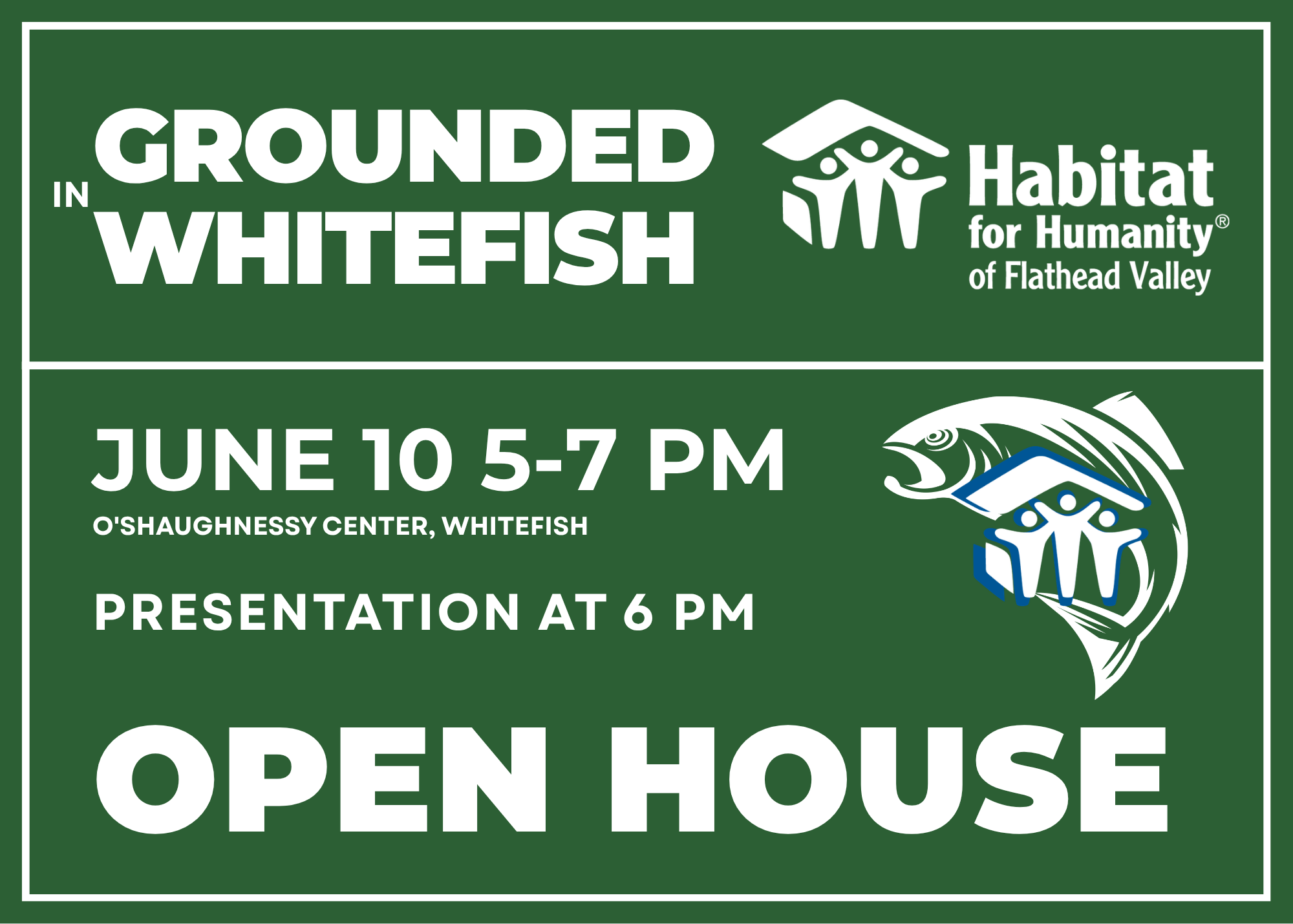 Habitat for Humanity Kicks off Whitefish Initiative with Contributions from City, Donors