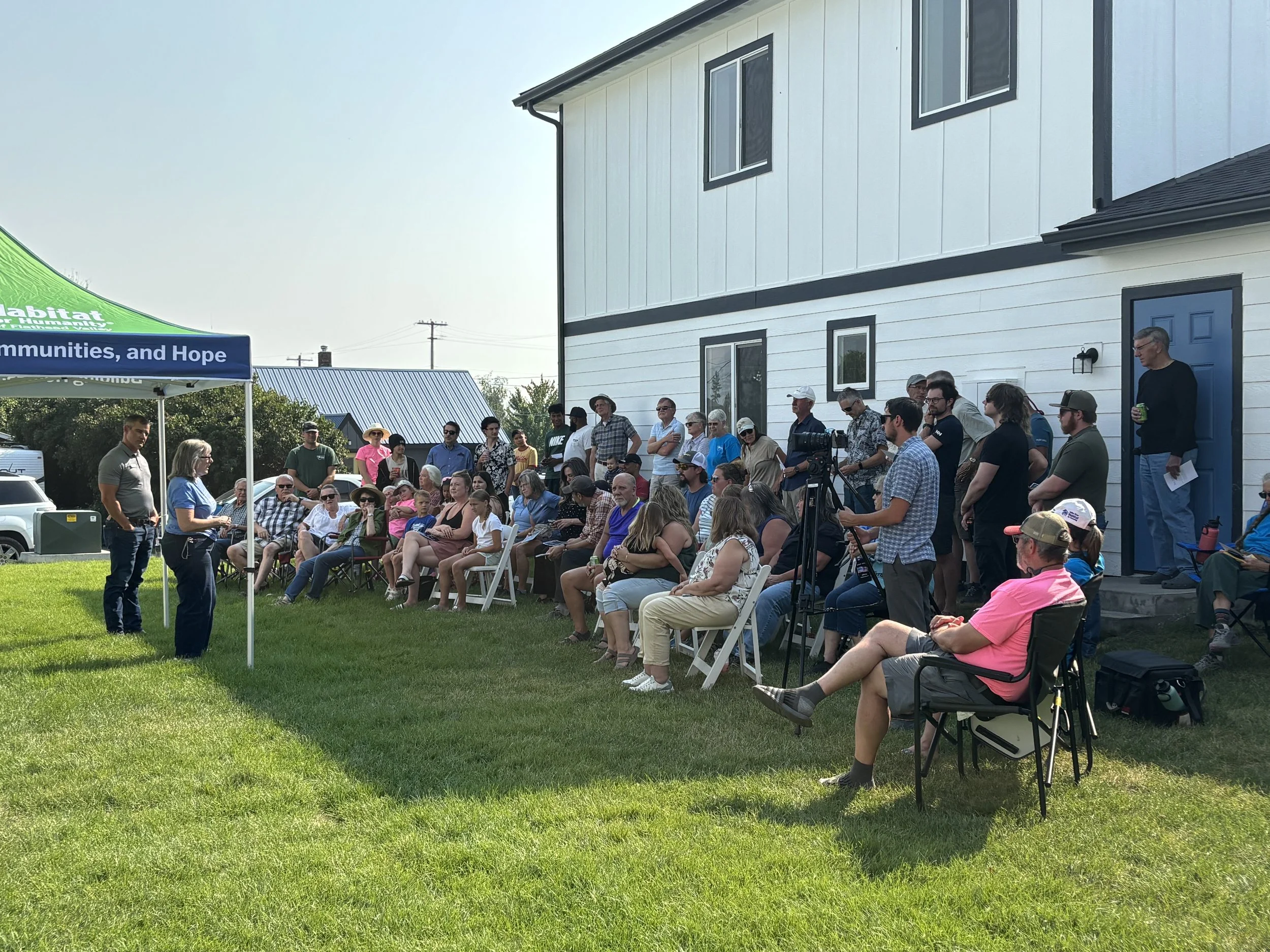 Habitat for Humanity dedicates four townhomes in Columbia Falls