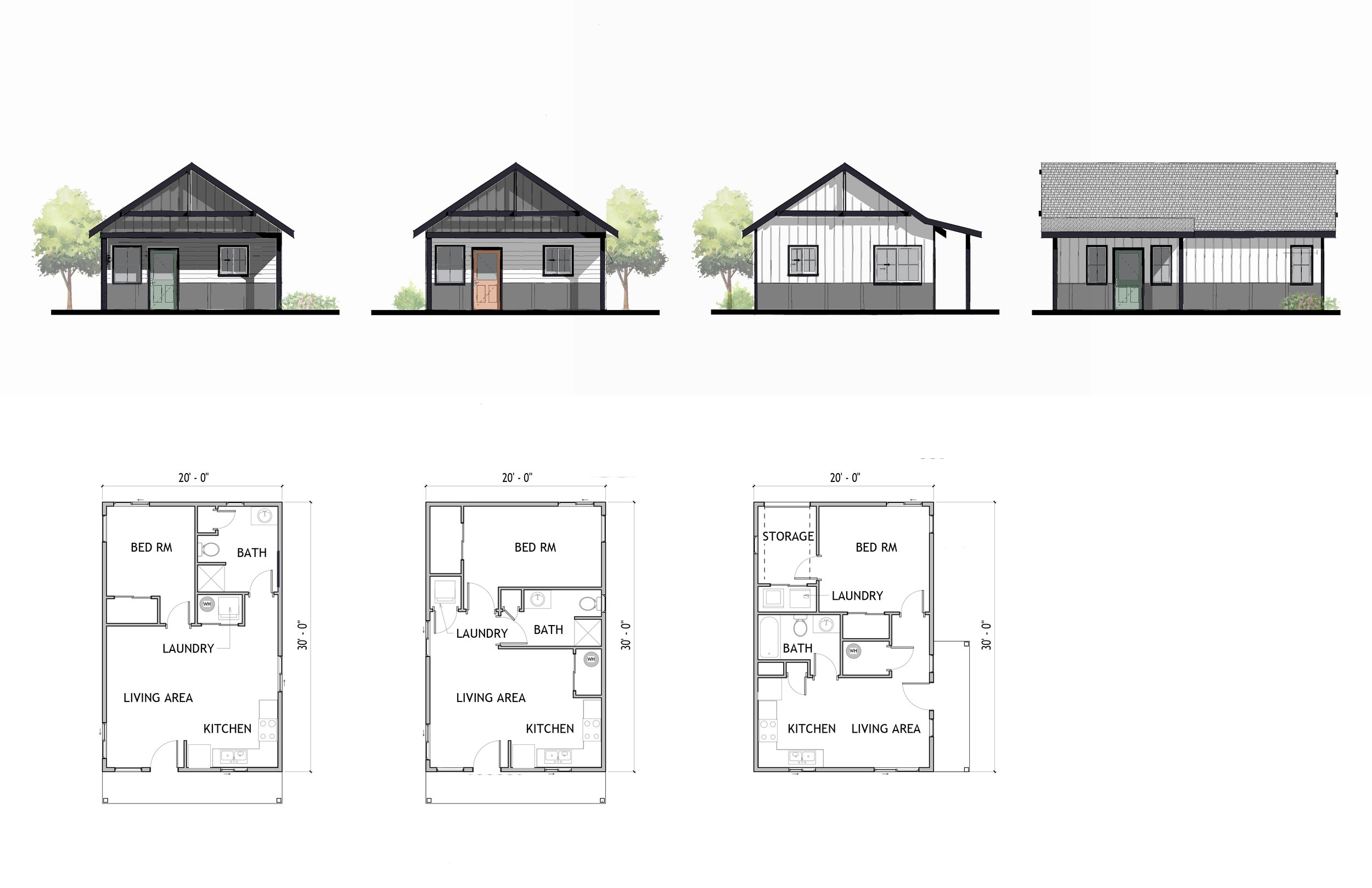 1 Bed Cottage Variations.jpg