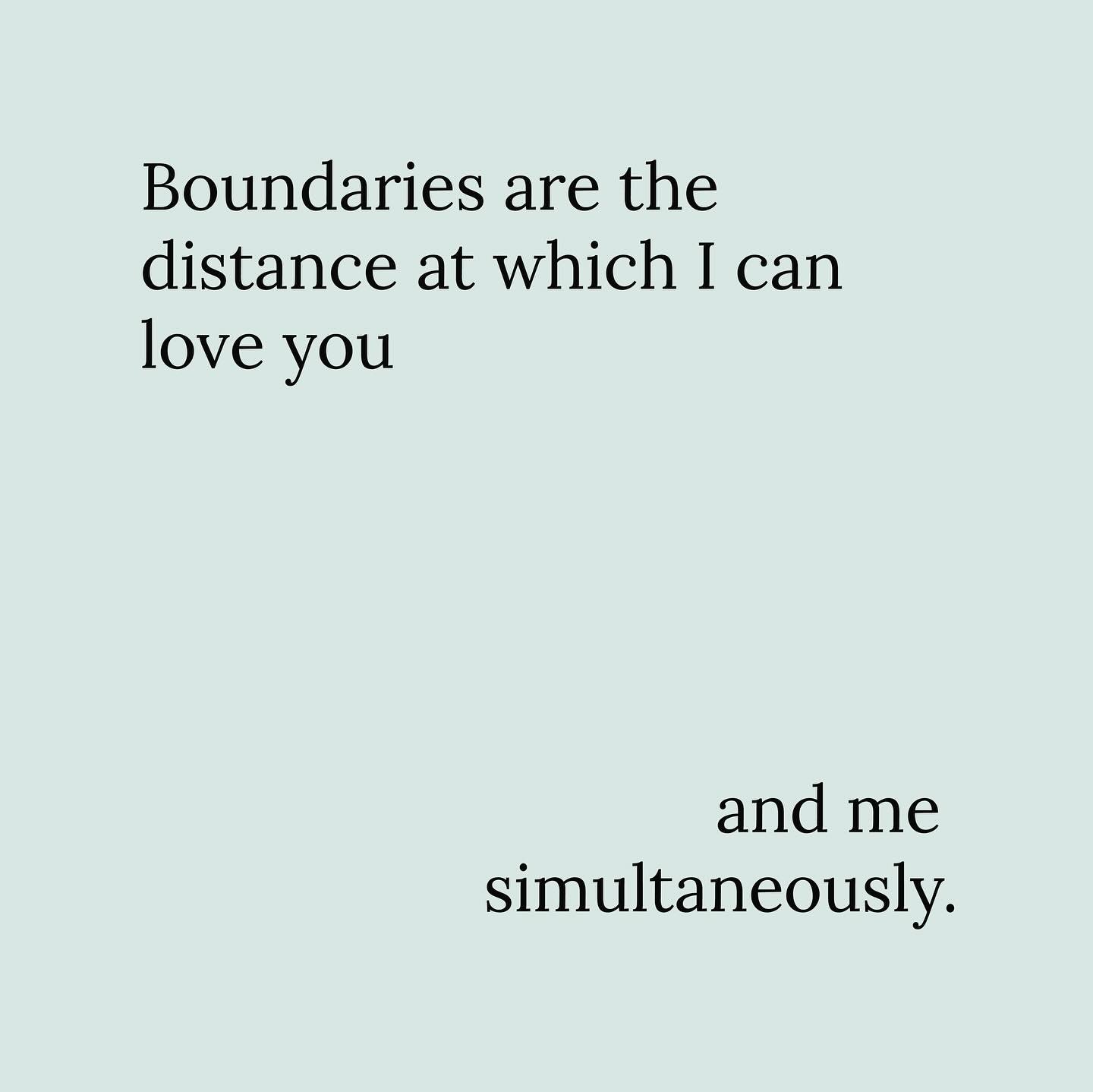 Have you ever felt like loving someone means you have to shrink yourself or ignore your own needs? Especially after betrayal, it can feel impossible to know where you end and someone else begins. Remind yourself boundaries are the distance at which I
