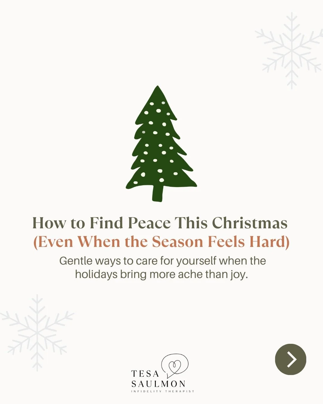 🎄 If Christmas feels fragile this year, please hear this first: you are not broken.

When betrayal has touched your life, the holidays can feel disorienting. Joy feels forced. Traditions feel hollow. You might look around and wonder why everyone els