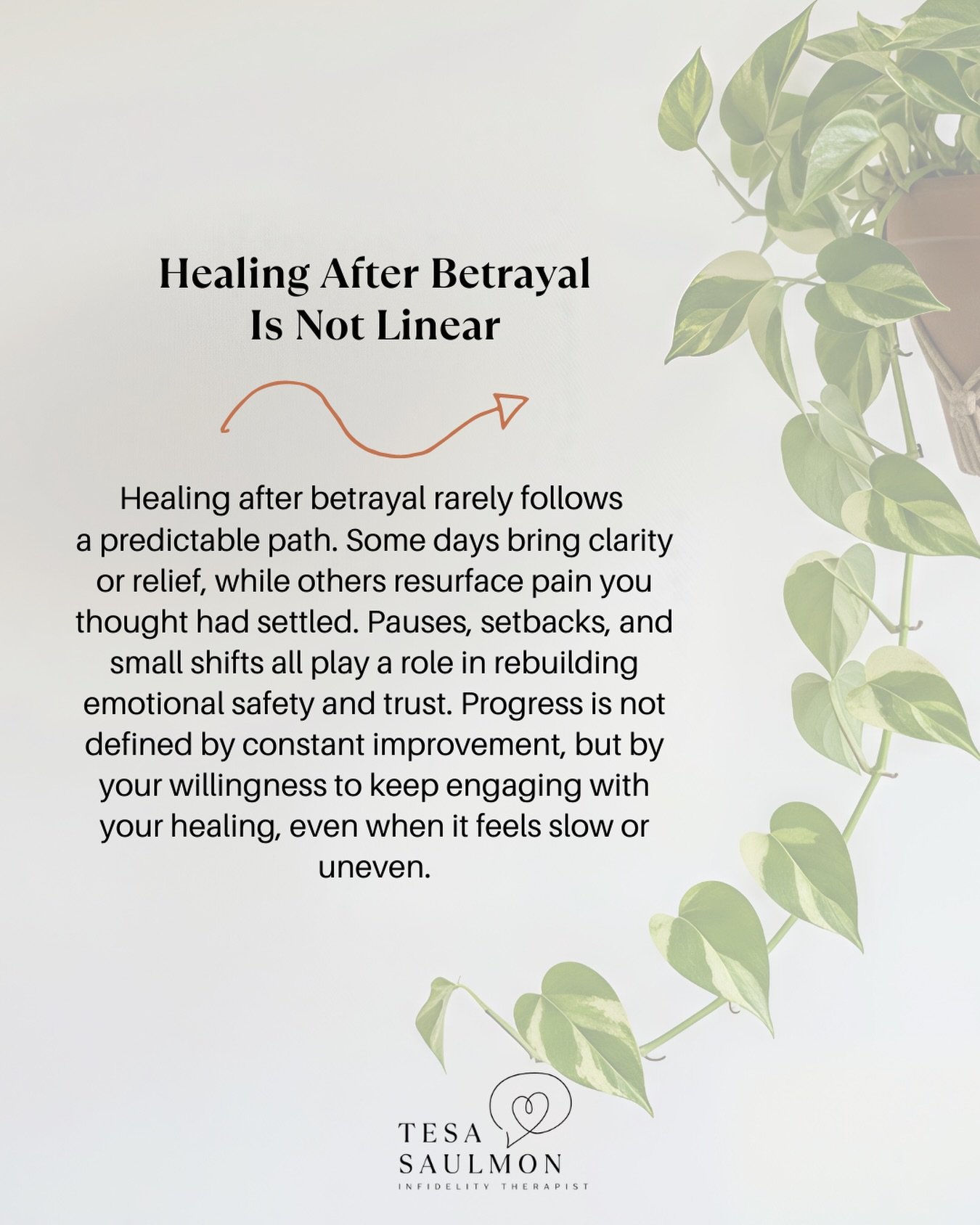 Healing after betrayal can feel confusing and exhausting. One day there&rsquo;s relief or even a hint of hope. The next day the pain or doubt comes rushing back, and it feels like nothing has changed. If this sounds familiar, let me say this clearly: