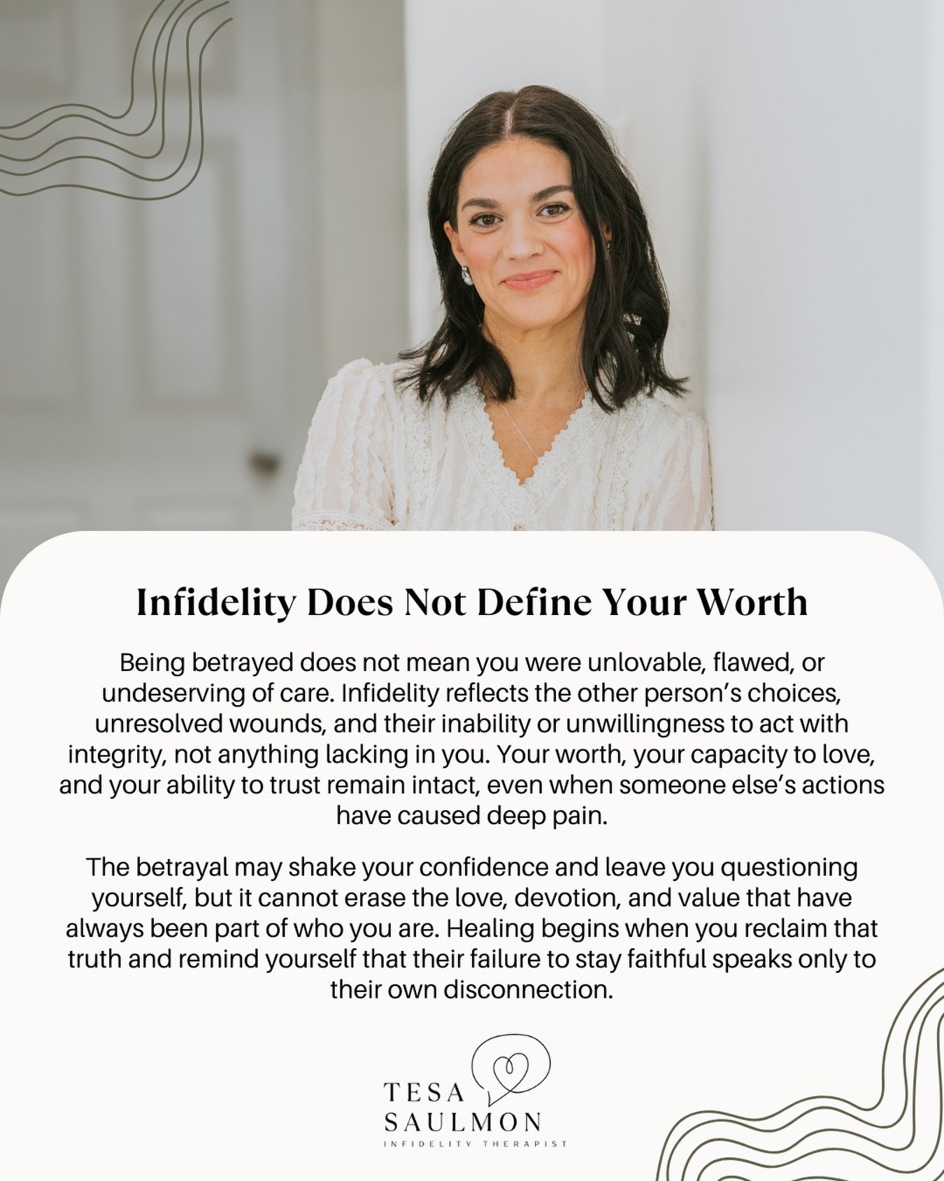 When you were betrayed, it felt like the ground disappeared beneath you.

I&rsquo;ve sat with so many women who replay every moment.
&ldquo;What did I miss?&rdquo;
&ldquo;What could I have done differently?&rdquo;
&ldquo;Was I not enough?&rdquo;

Let