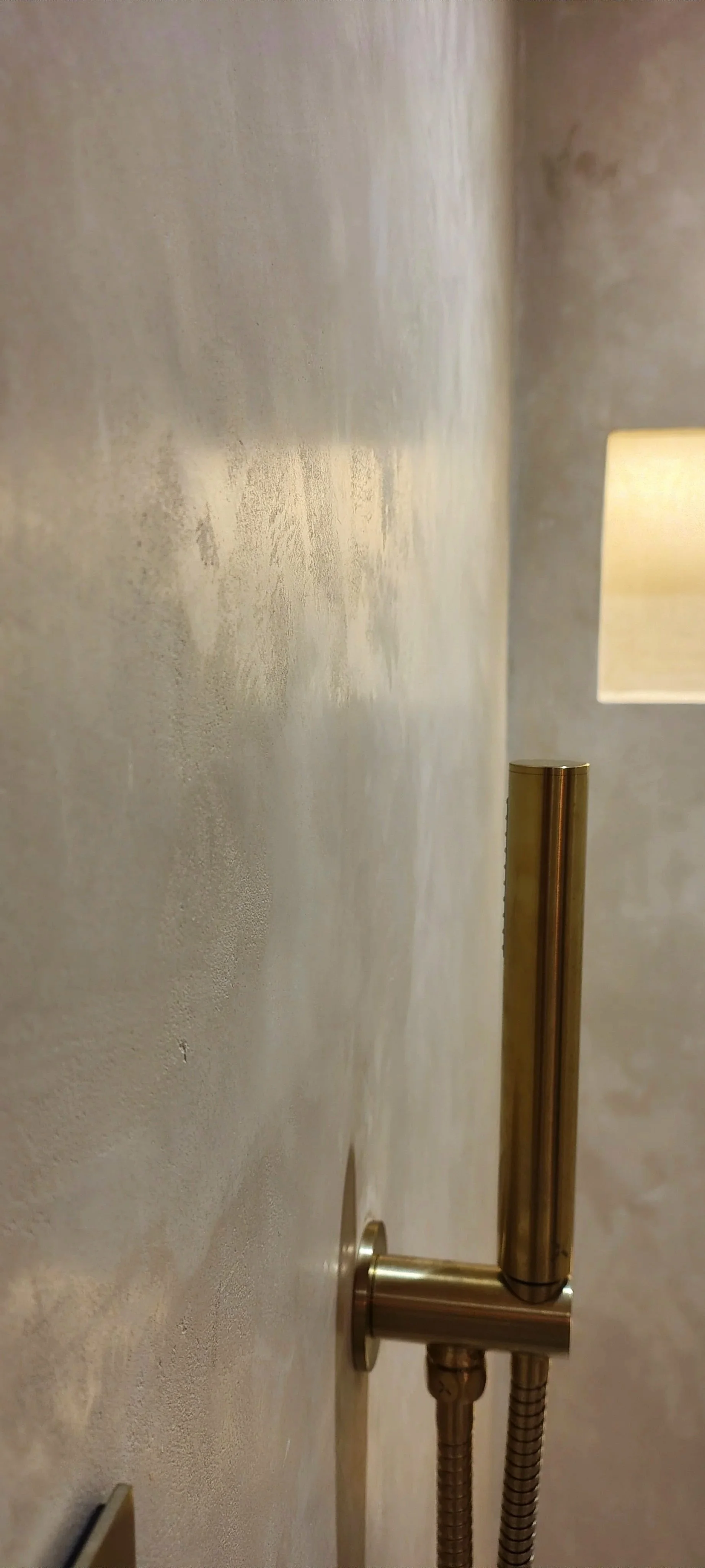 The soft silky sheen of Tadelakt