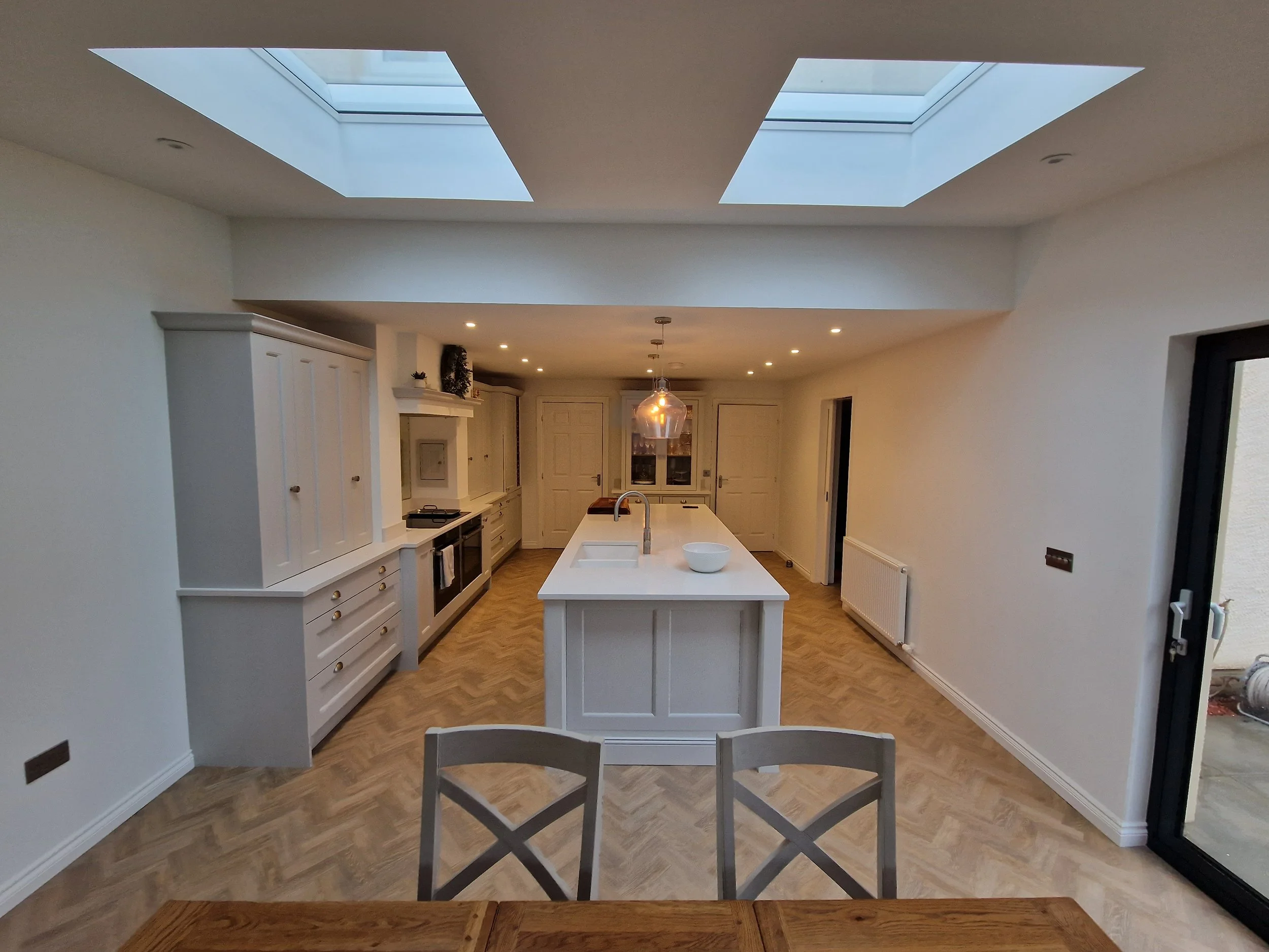 Rear Kitchen Extension to a home in Falkirk