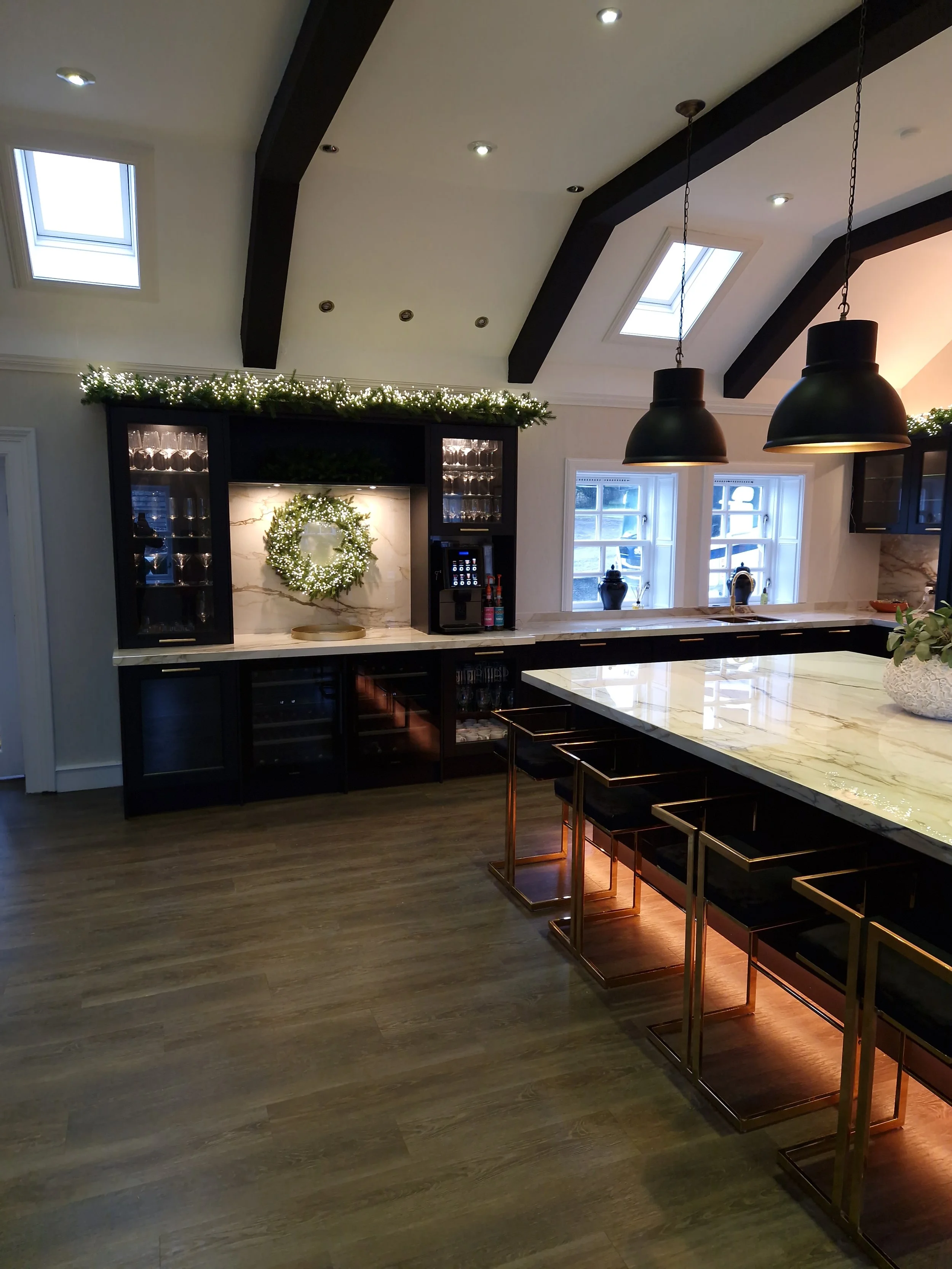 Black painted Carrick Kitchen, in Eaglesham Glasgow (12).jpg